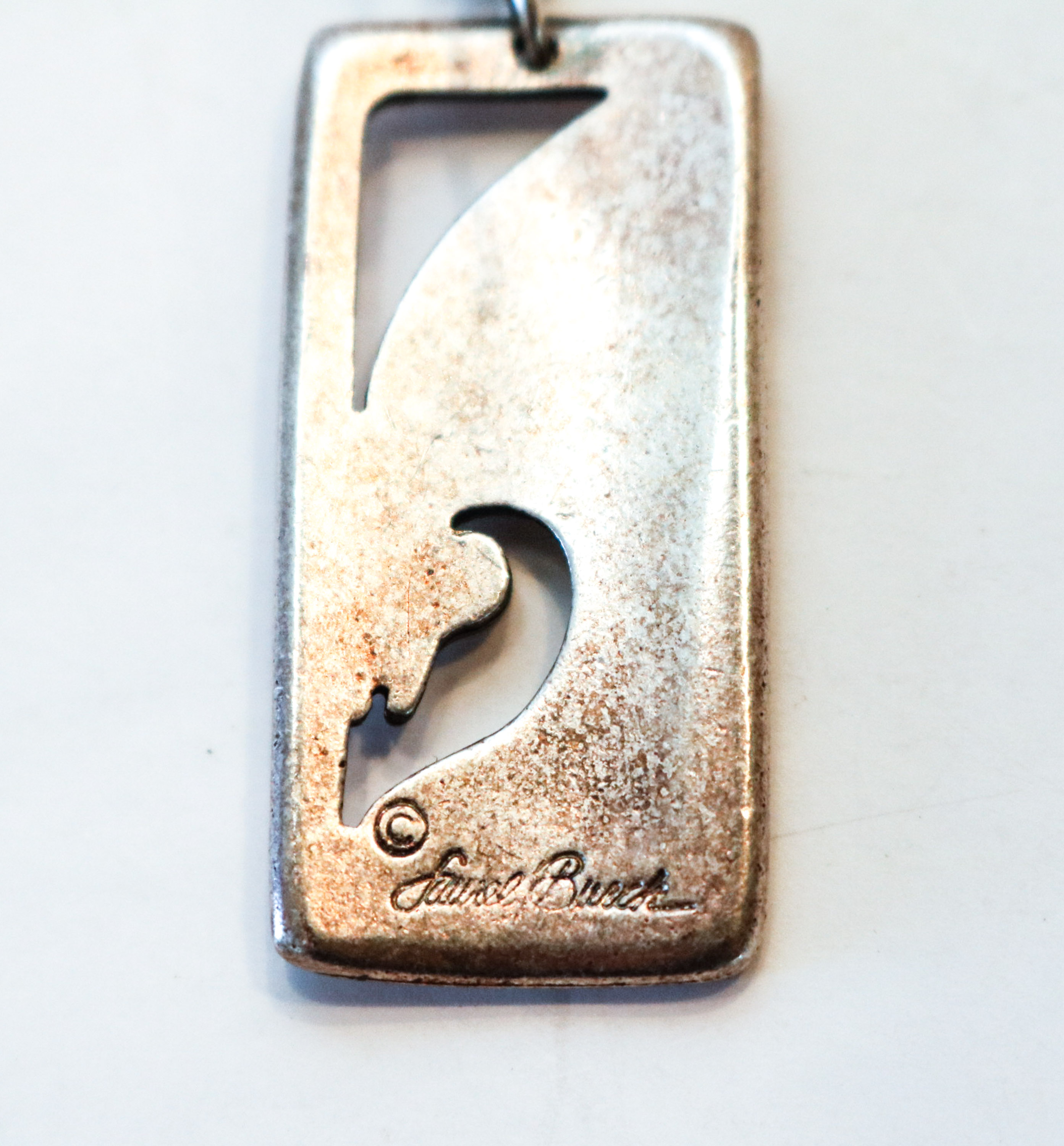 Pair of Handmade Sterling Silver Horse Themed Earrings