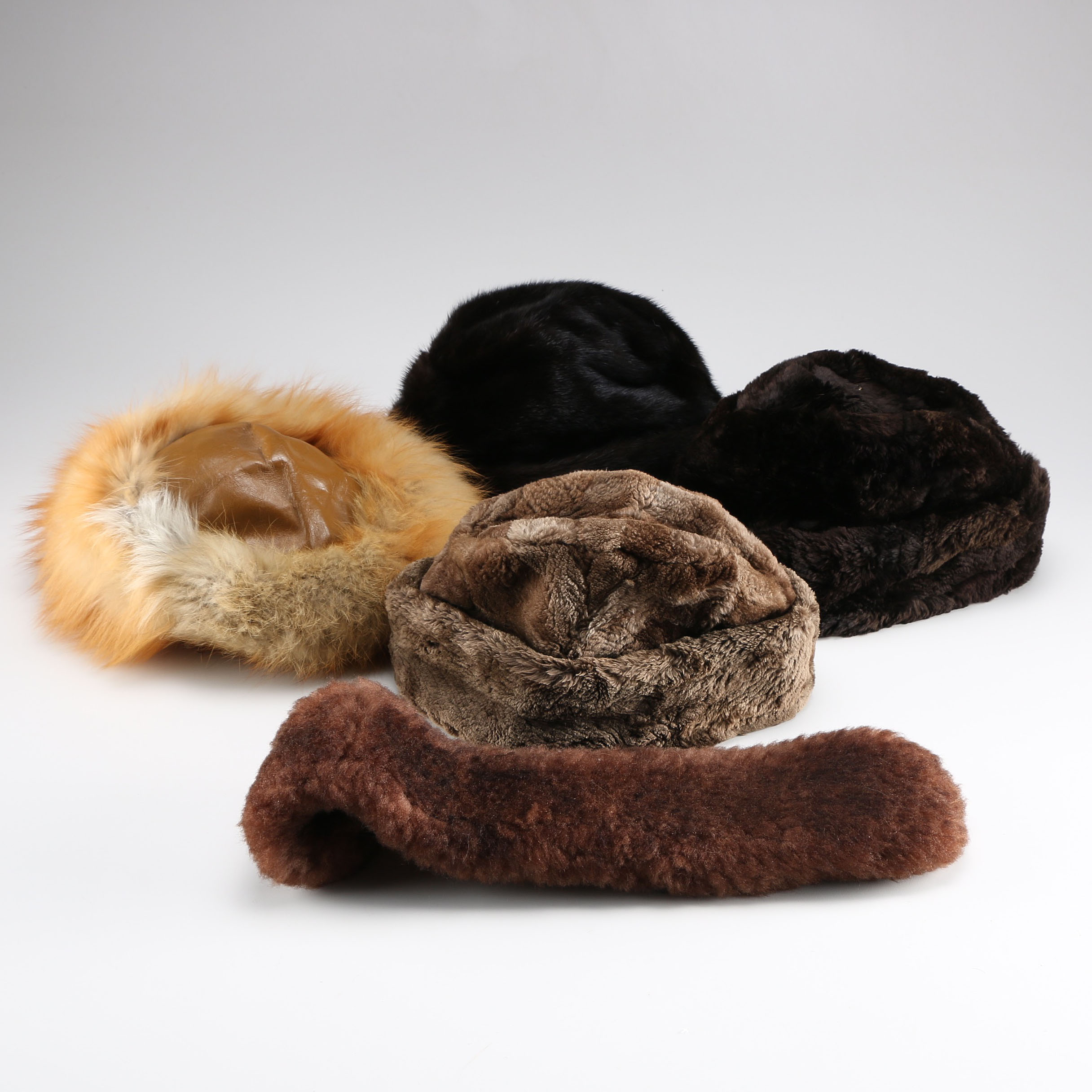 Collection of Fur Hats.