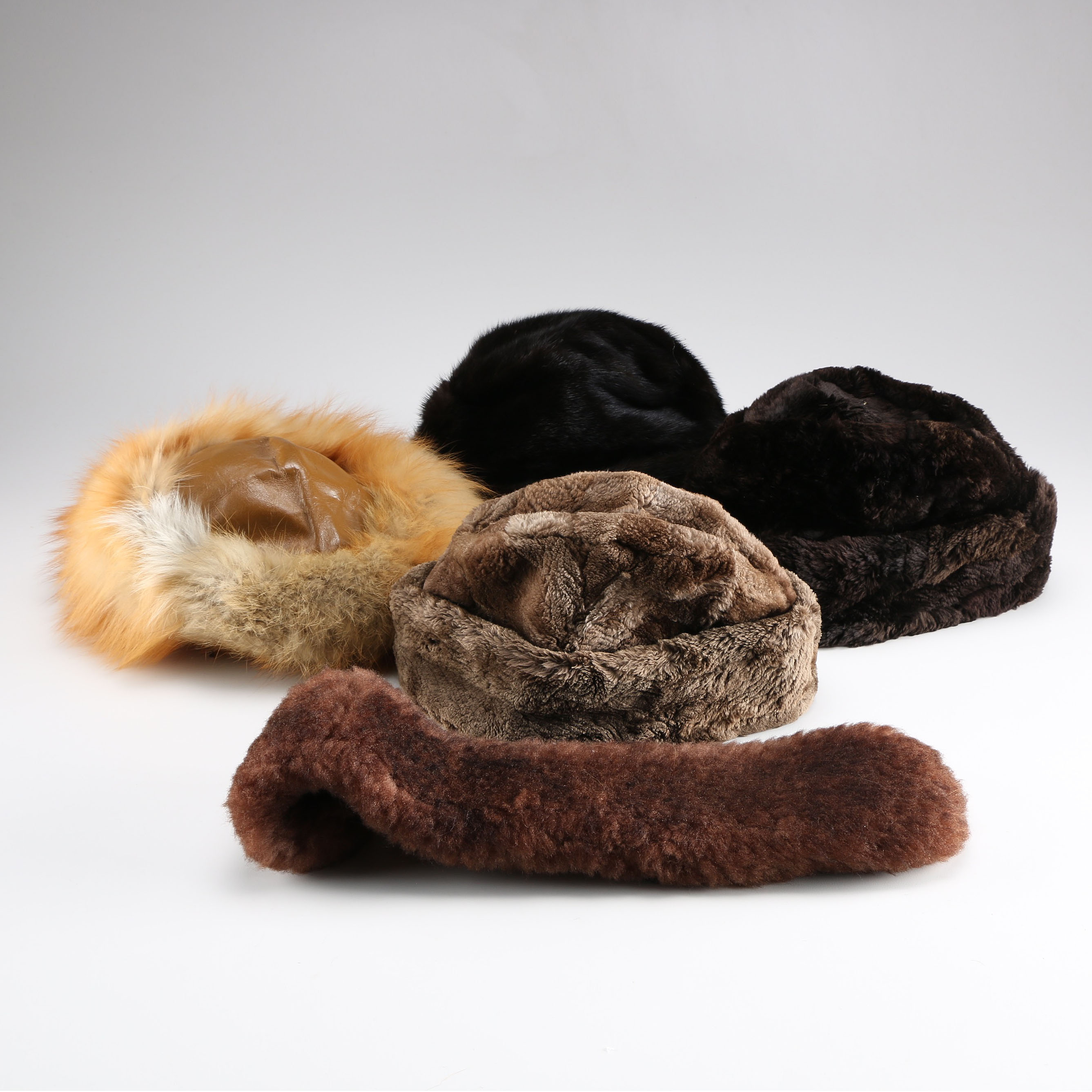 Collection of Fur Hats.