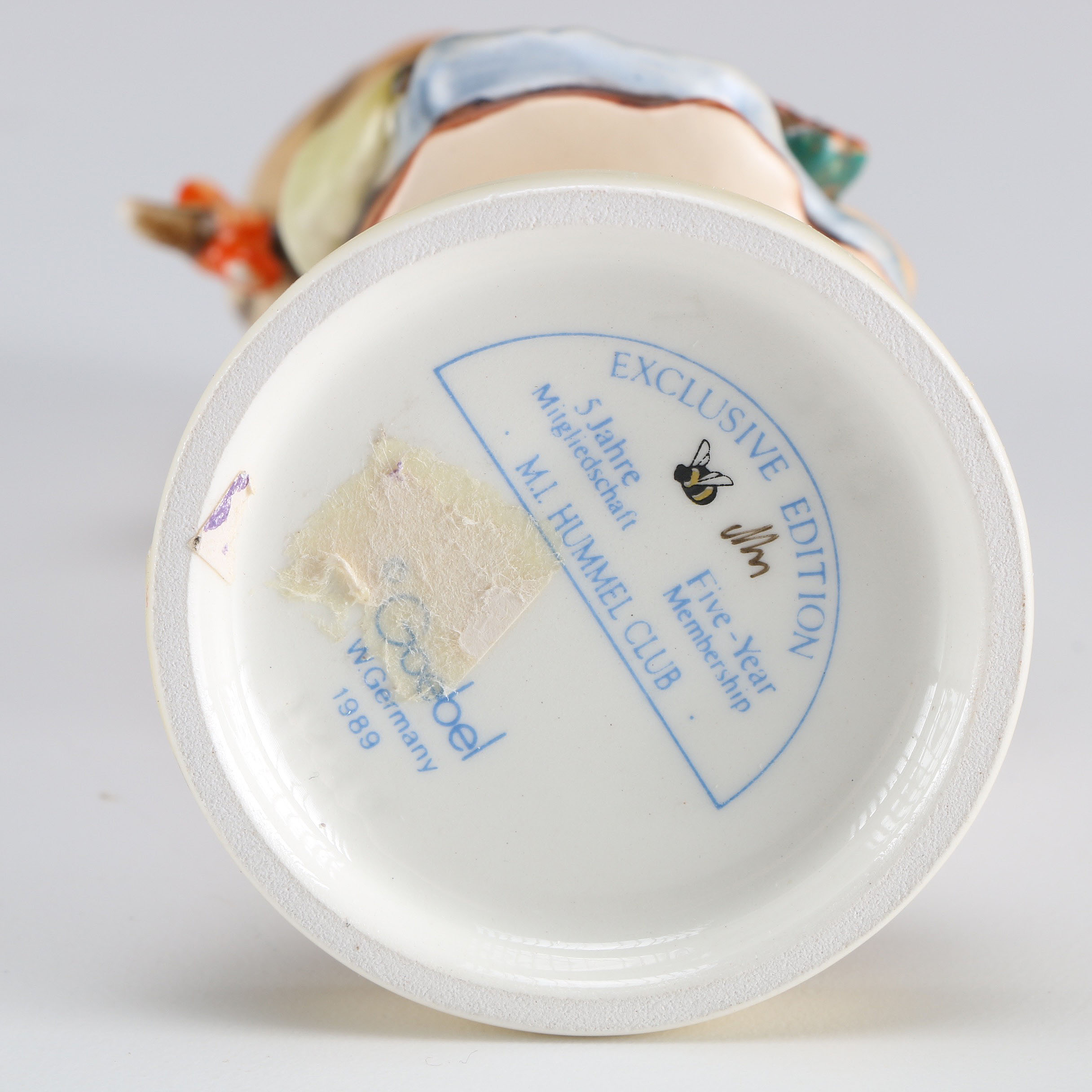 Hummel "Flower Girl" and "Cheeky Fellow" Figurines