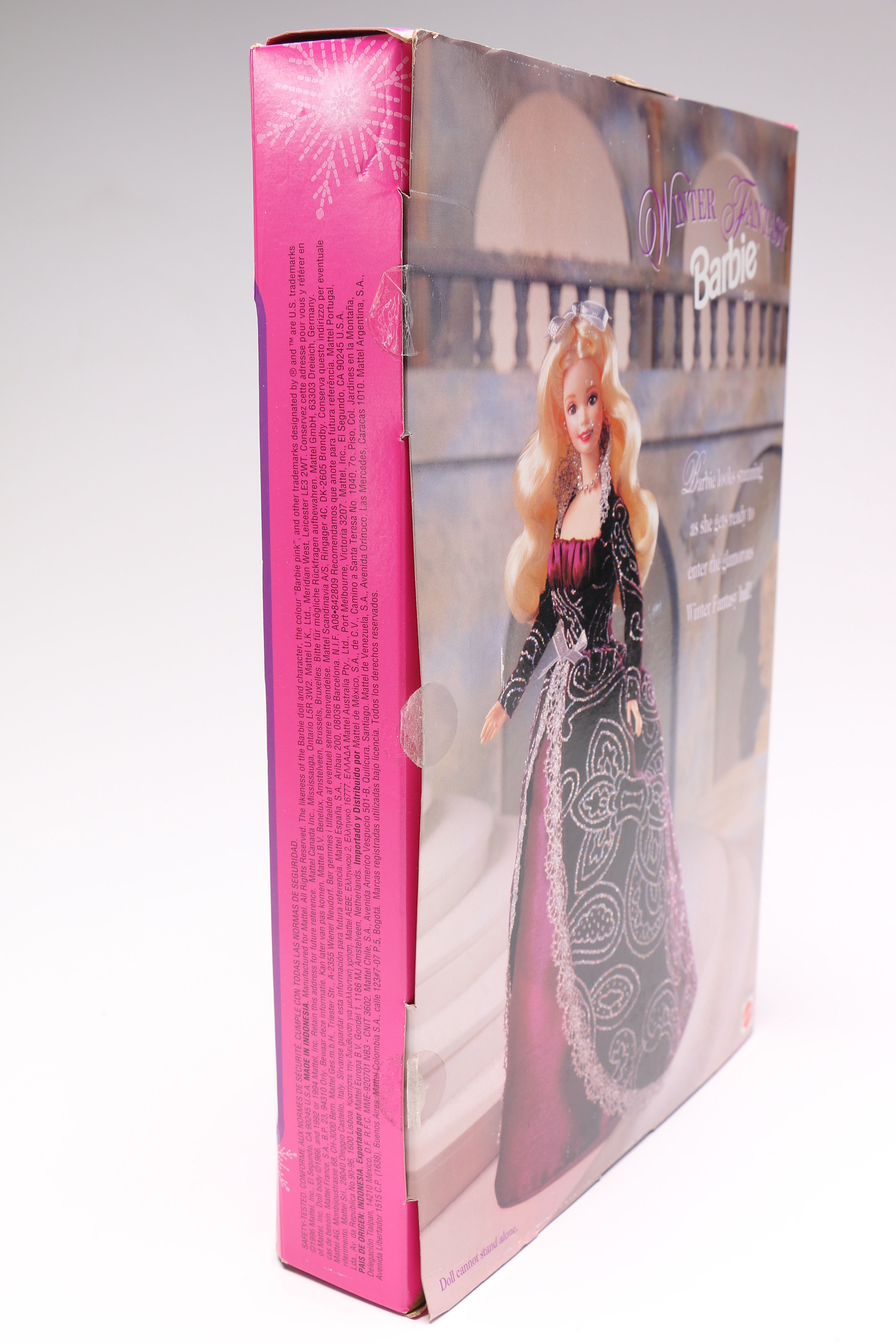 1995-2001 Set of Four Commemorative Barbie Dolls