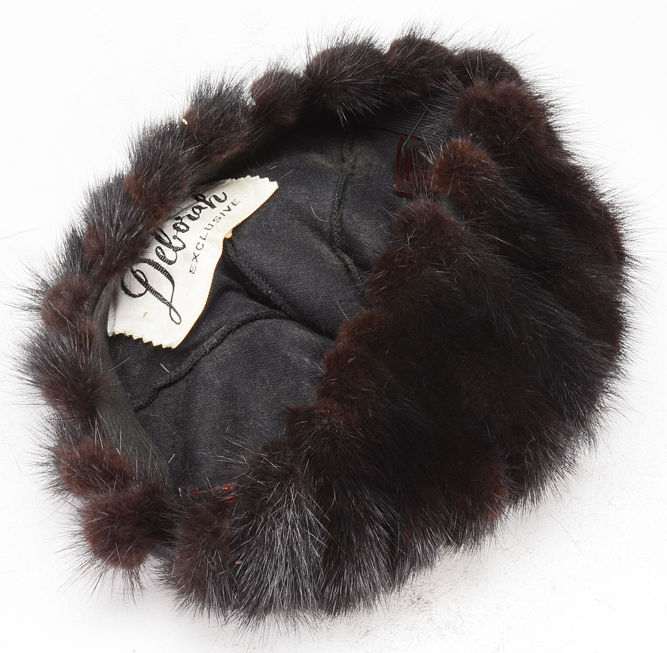 Vintage Deborah Exclusive Beaver Fur Hat