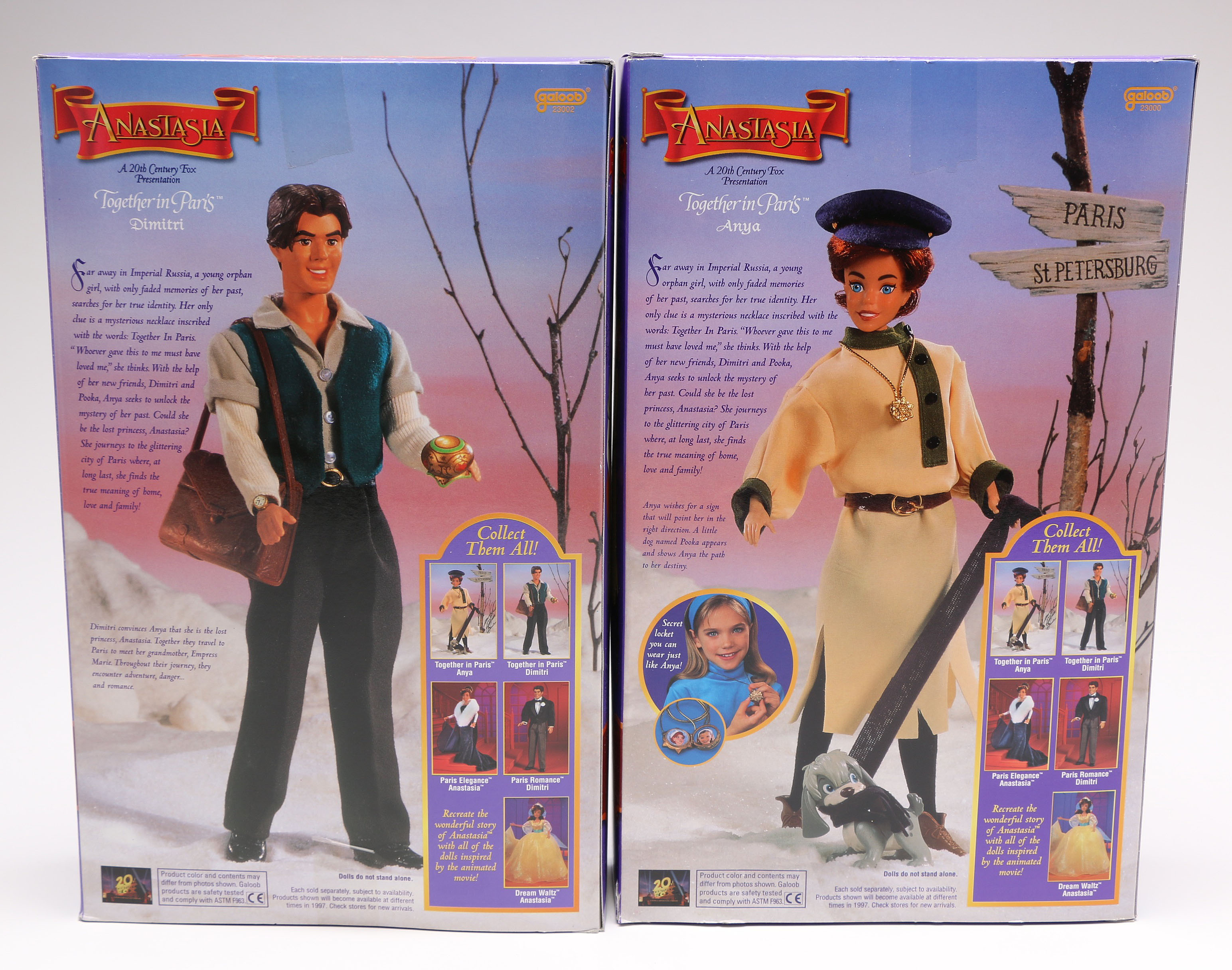 Set of Disney Movie Themed Barbie Dolls