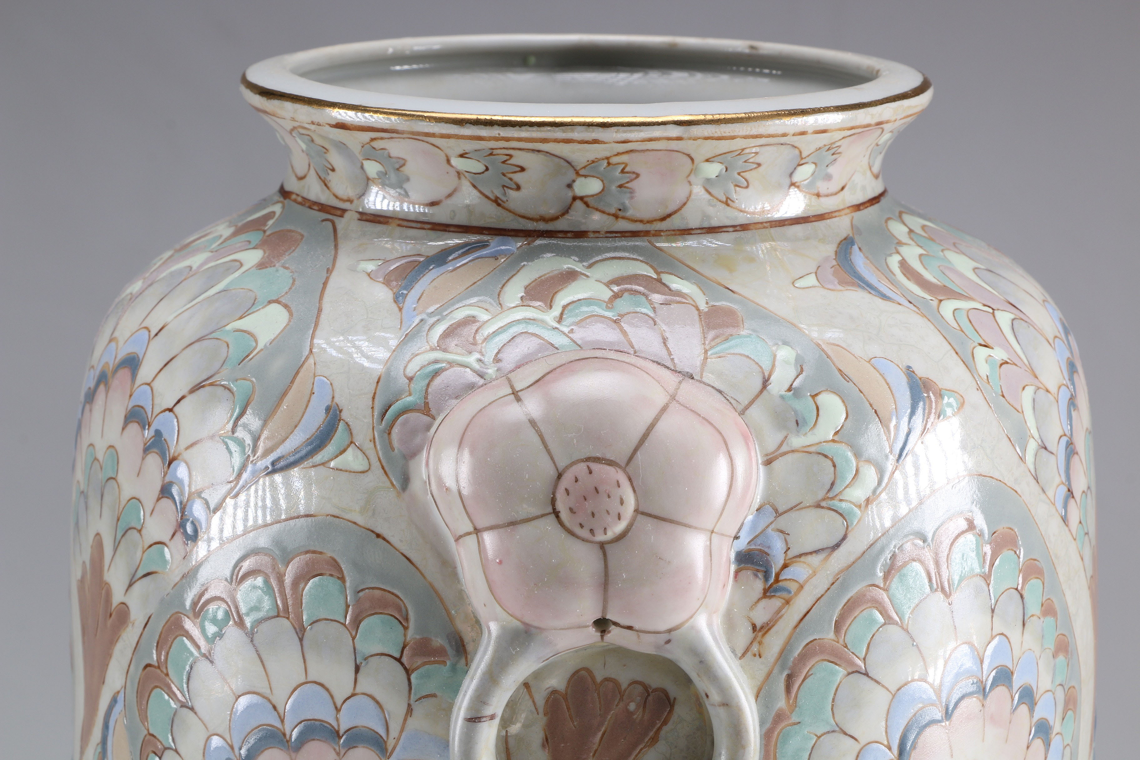 Set of Colorful China Made Vases