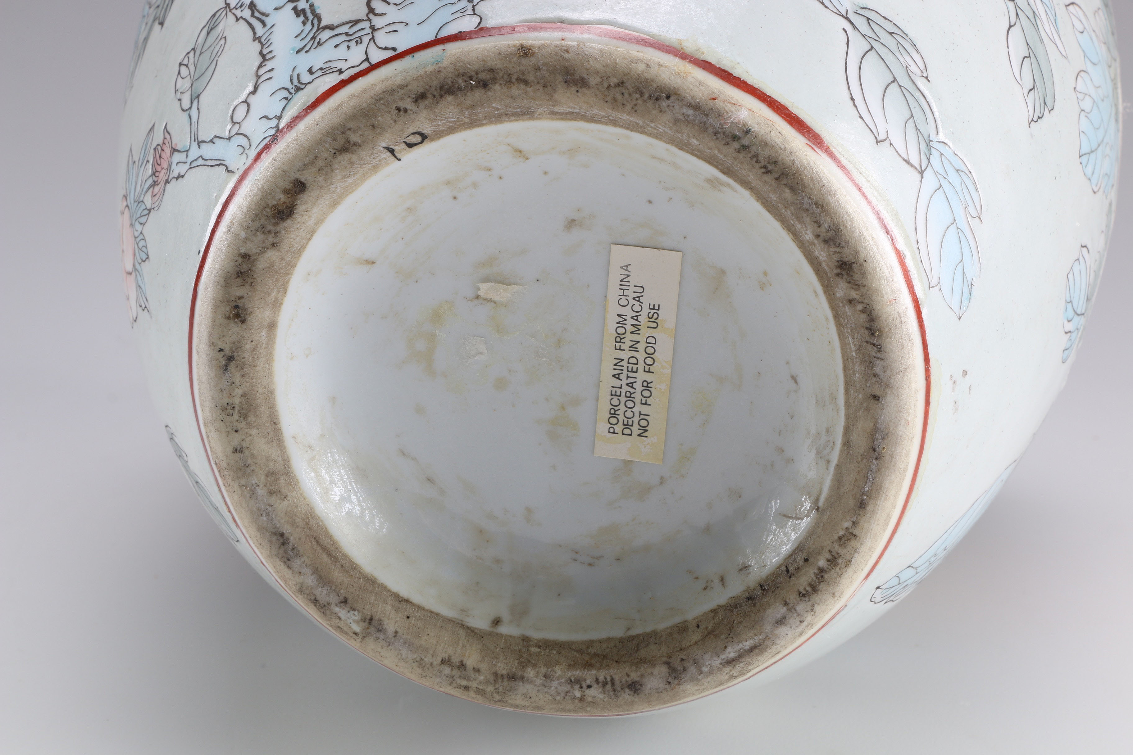 Set of Colorful China Made Vases