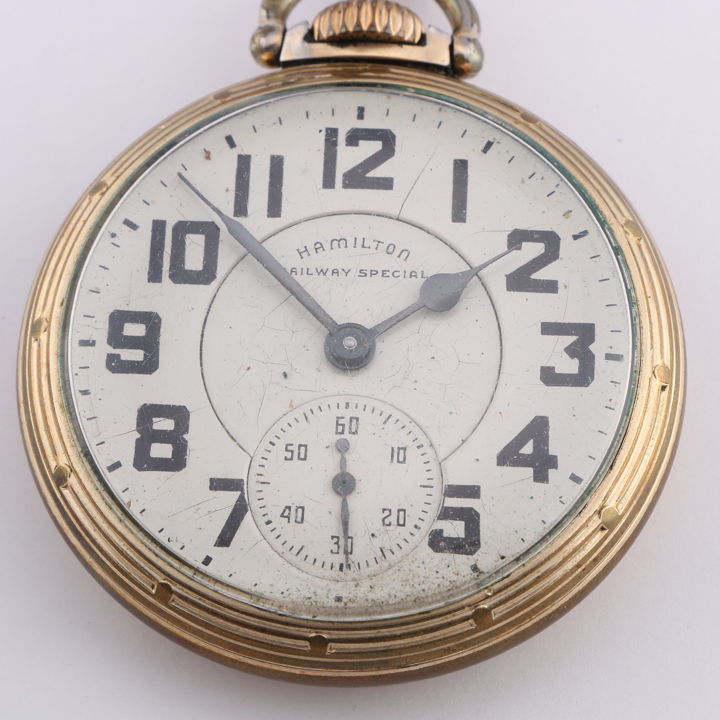 Vintage Hamilton "Railway Special" 10K Gold Filled Pocket Watch