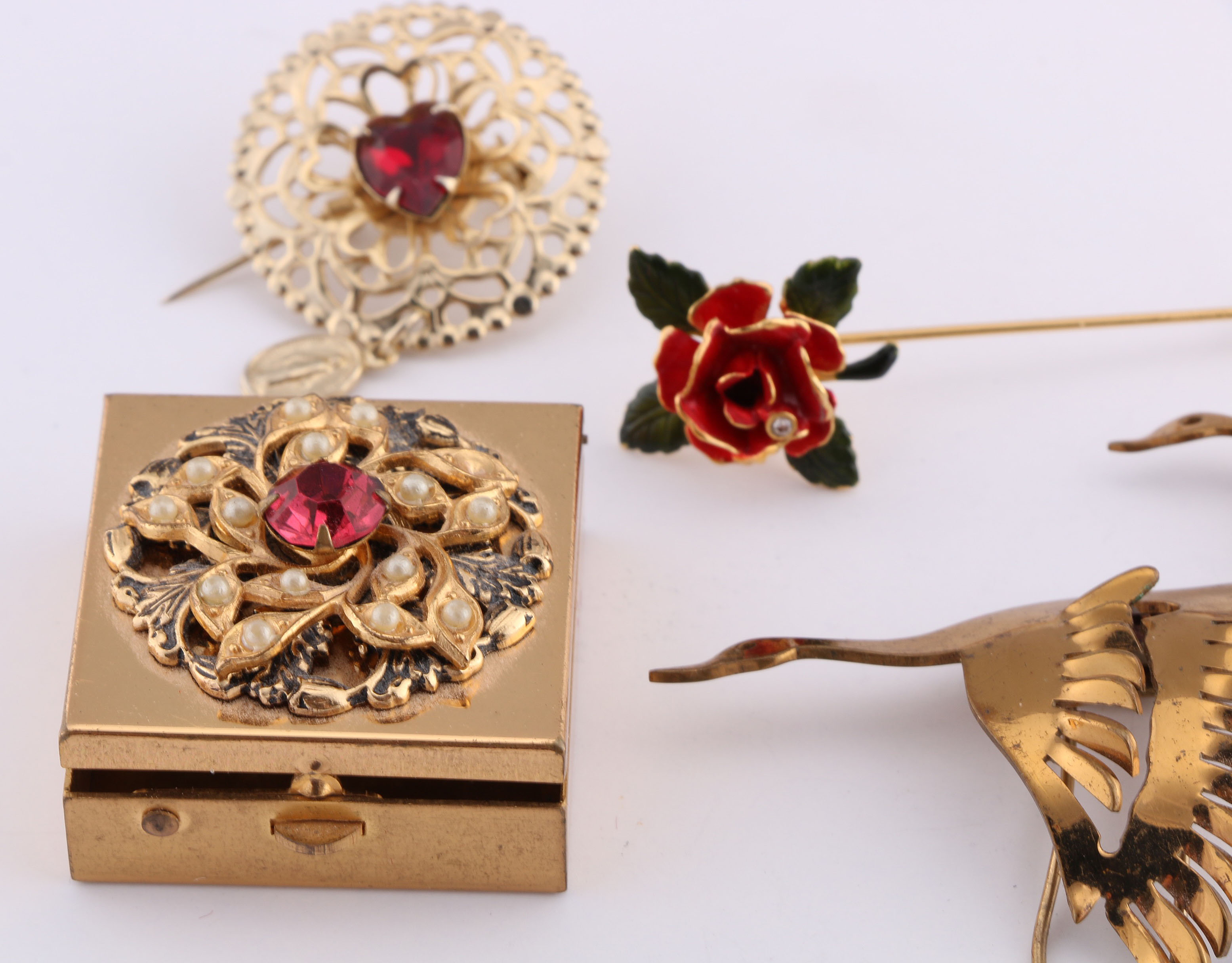 Collection of Gold Tone Jewelry
