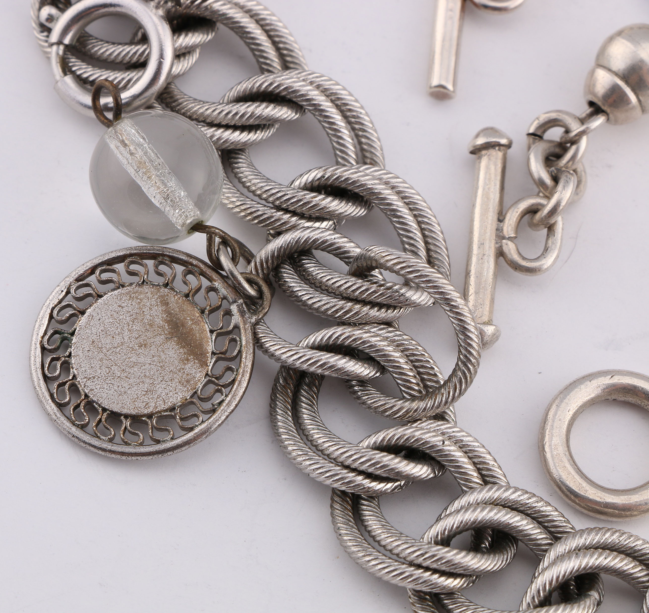 Group of Sterling Silver Bracelets