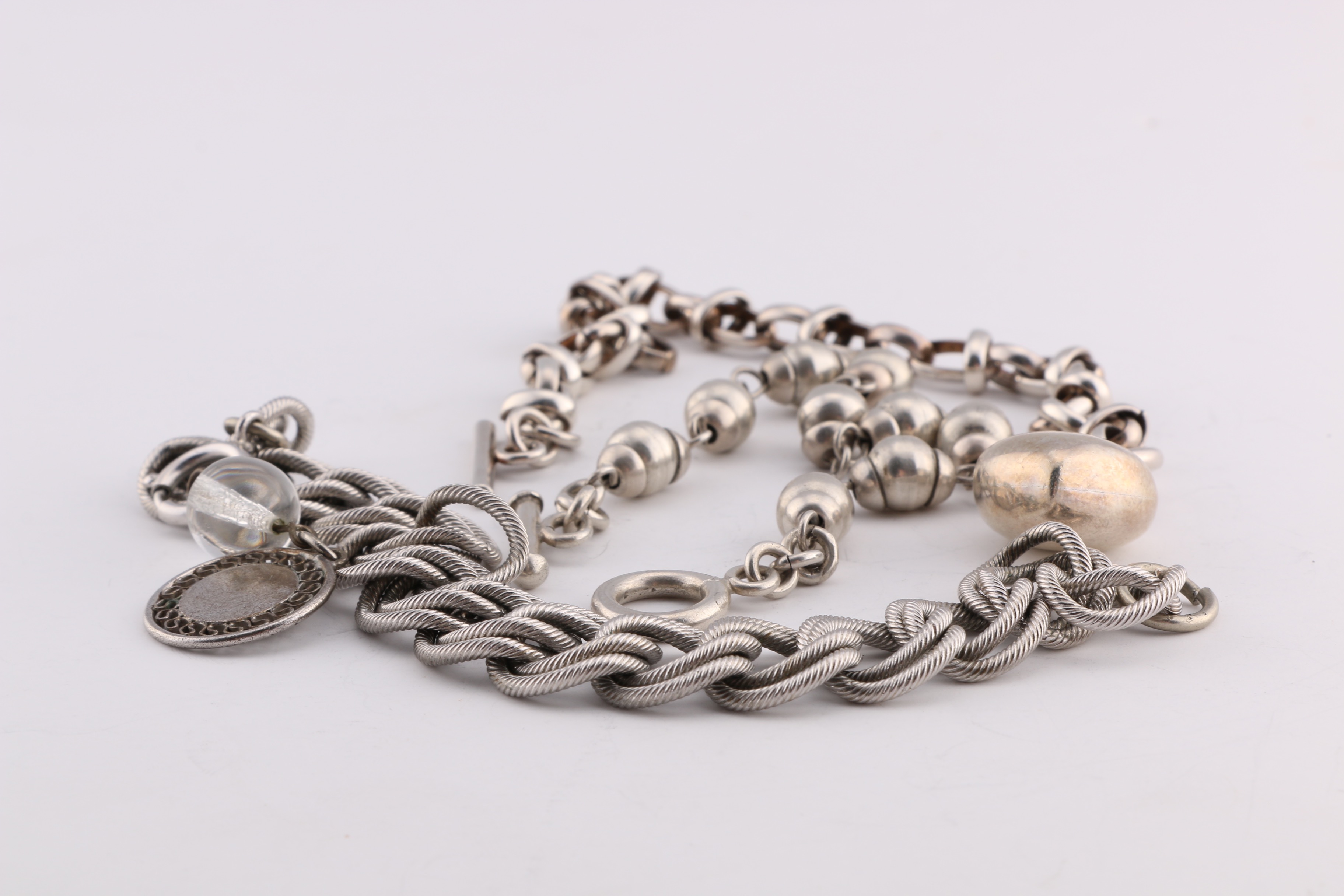 Group of Sterling Silver Bracelets