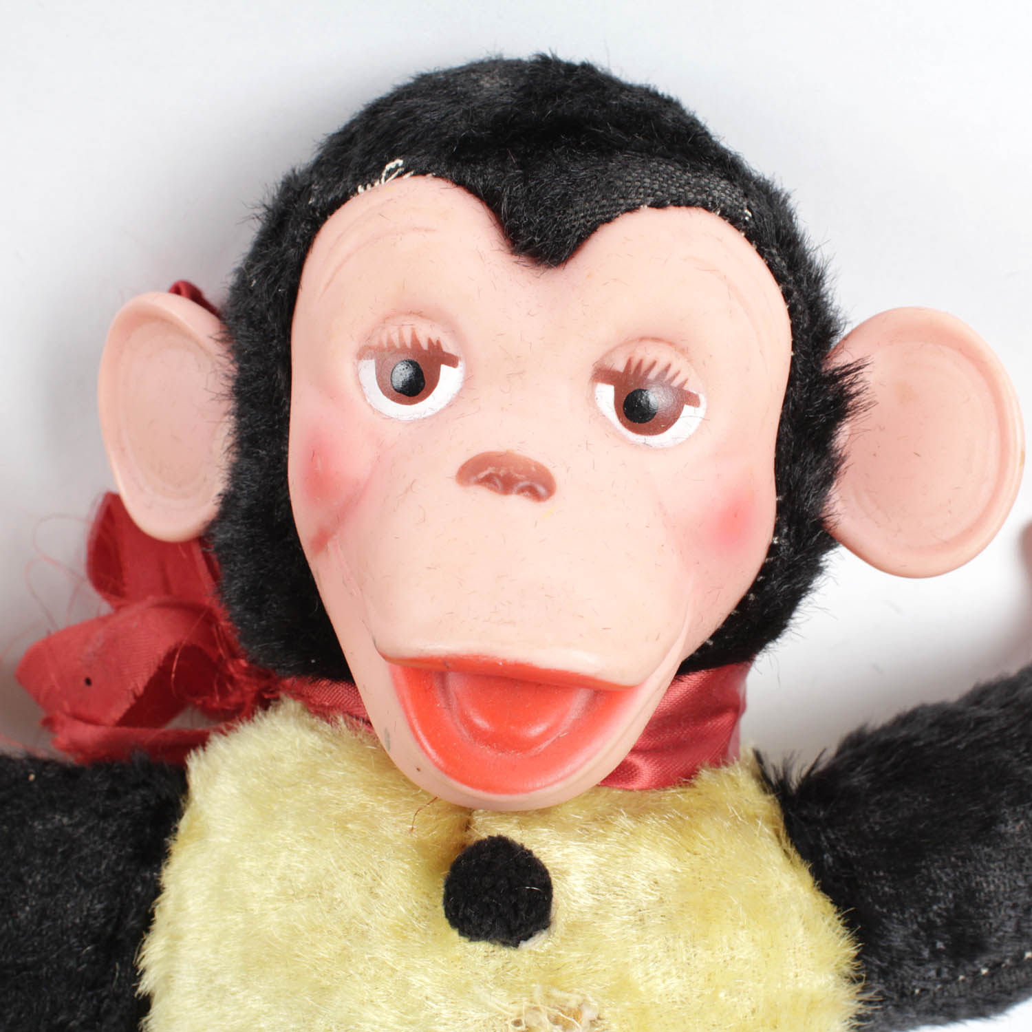 Vintage Zippy the Monkey Doll and Celluloid Doll in Native American Costume