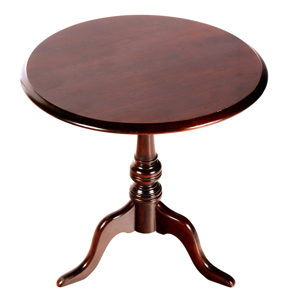 Pedestal Accent Table