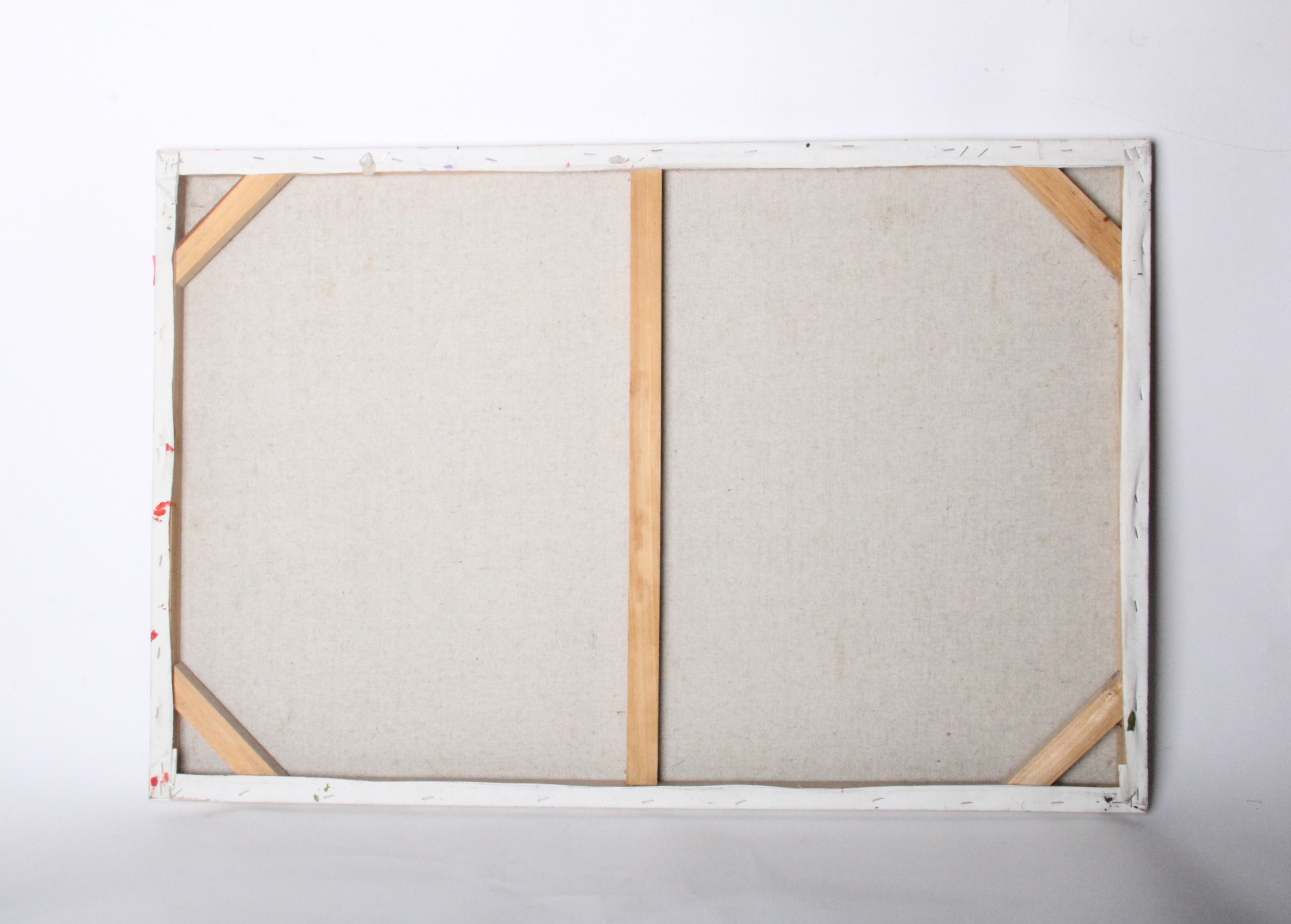 Abstract Palette Knife Oil Painting