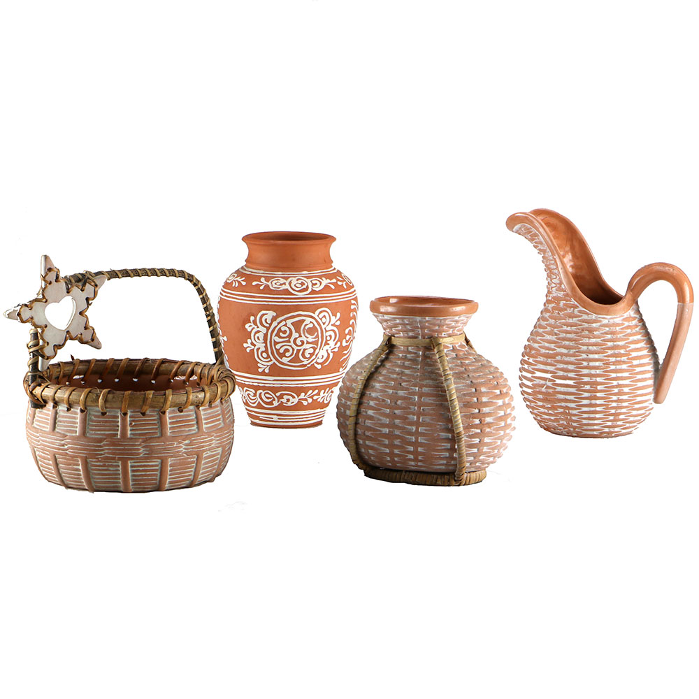 Assortment of Terra Cotta Pieces