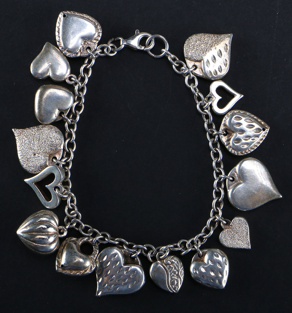 Selection of Sterling Silver Jewelry Bracelets