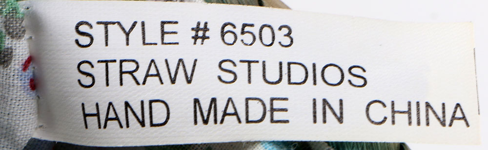 Six Straw Purses and One Straw Hat