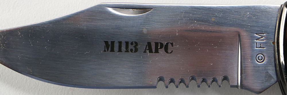 Pair of Franklin Mint War Themed Knives