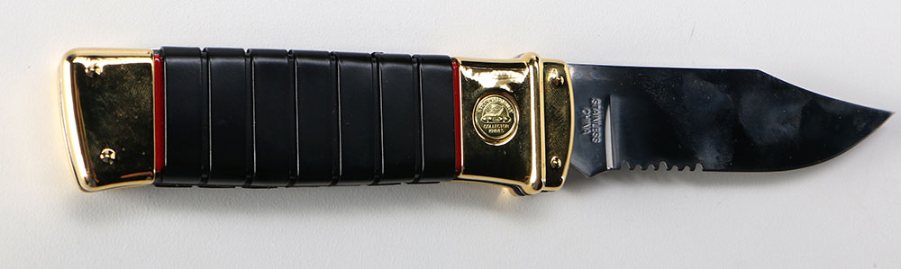 Pair of Franklin Mint War Themed Knives