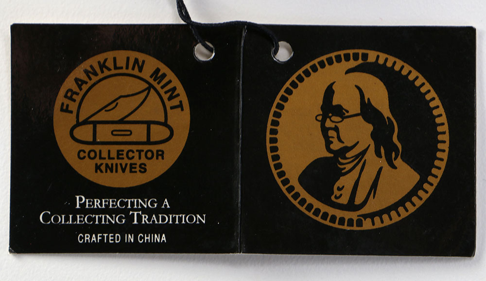 Pair of Franklin Mint War Themed Knives
