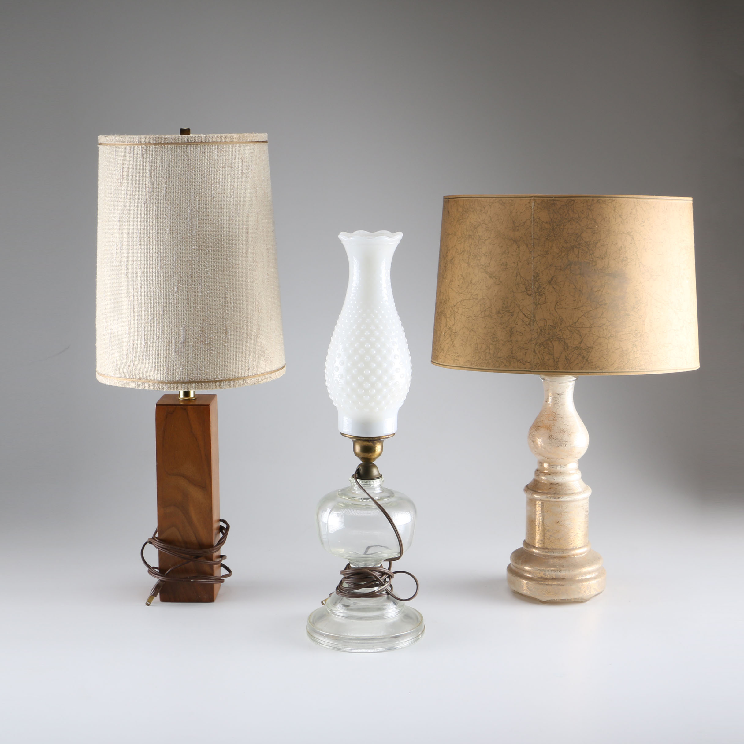 Assortment of Vintage Table Lamps