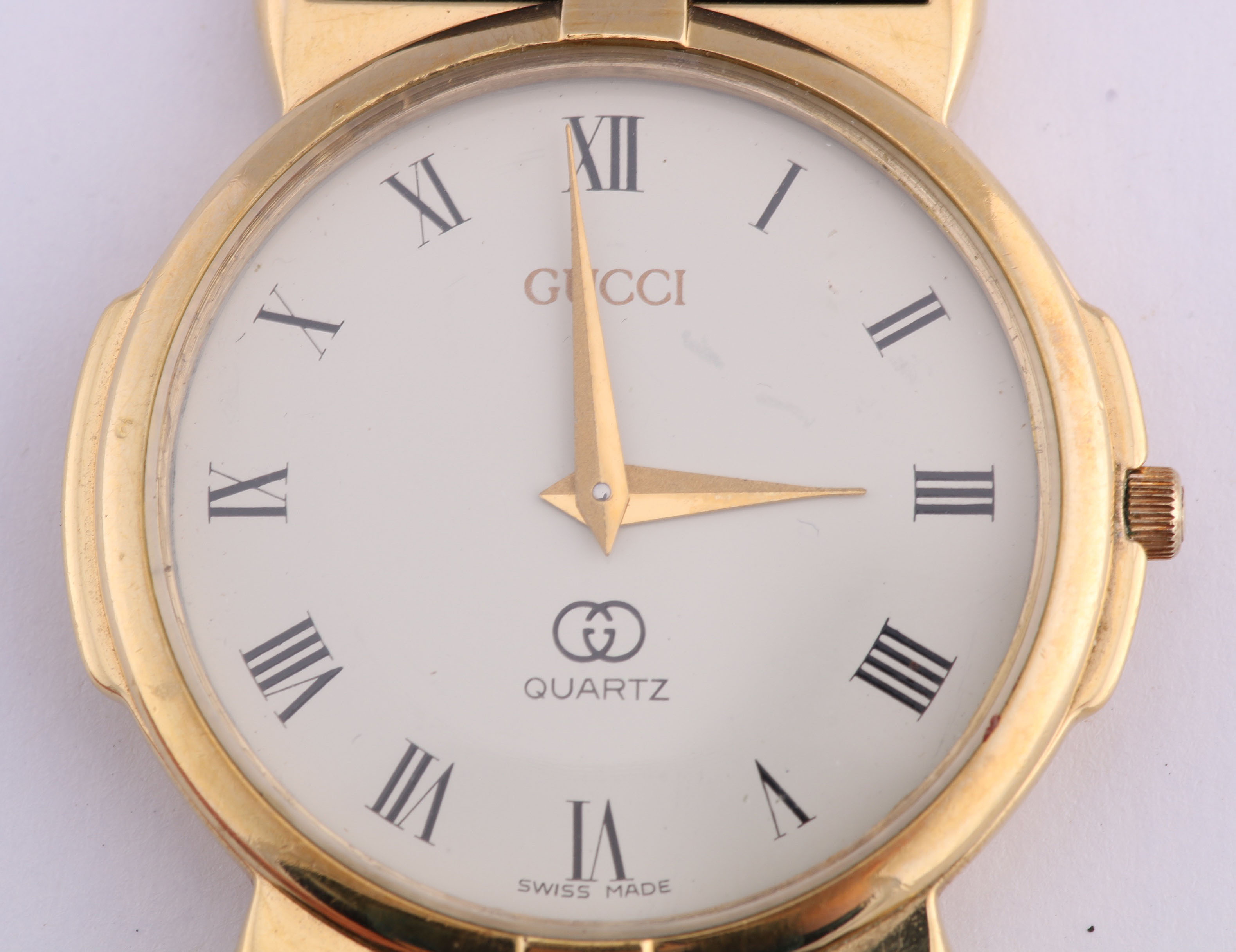Gucci Watch with Leather Strap