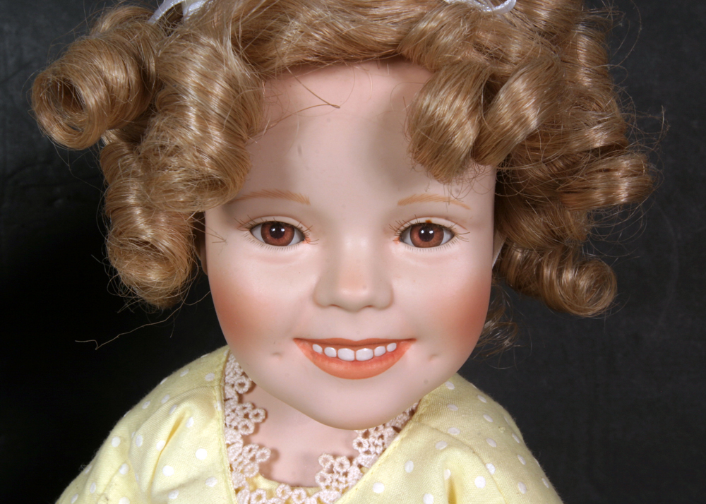 Danbury Mint Shirley Temple "Birthday Magic" and "Red Cross Doll"