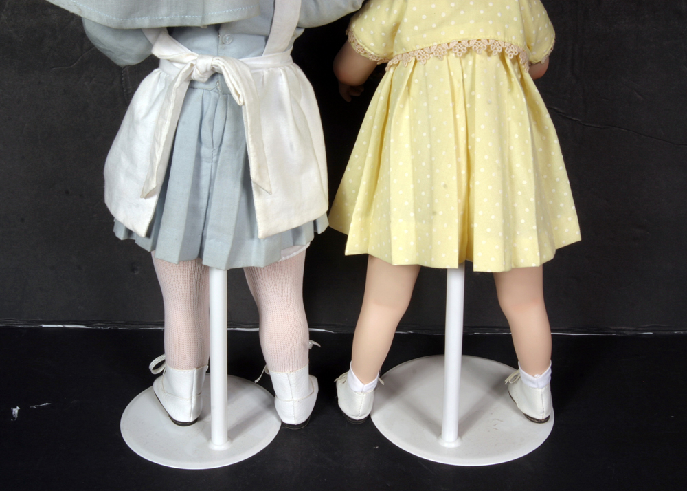Danbury Mint Shirley Temple "Birthday Magic" and "Red Cross Doll"