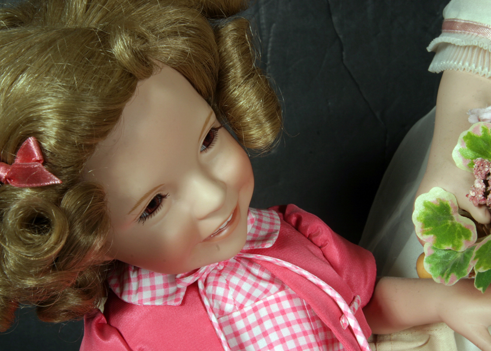 Danbury Mint Shirley Temple Dolls "Flower Girl", "Shirley Takes Five" and "Little Miss Shirley"