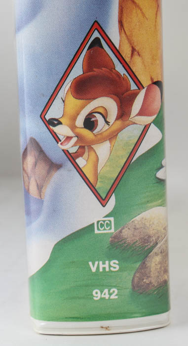 Collection of Vintage Disney Black Diamond VHS Tapes