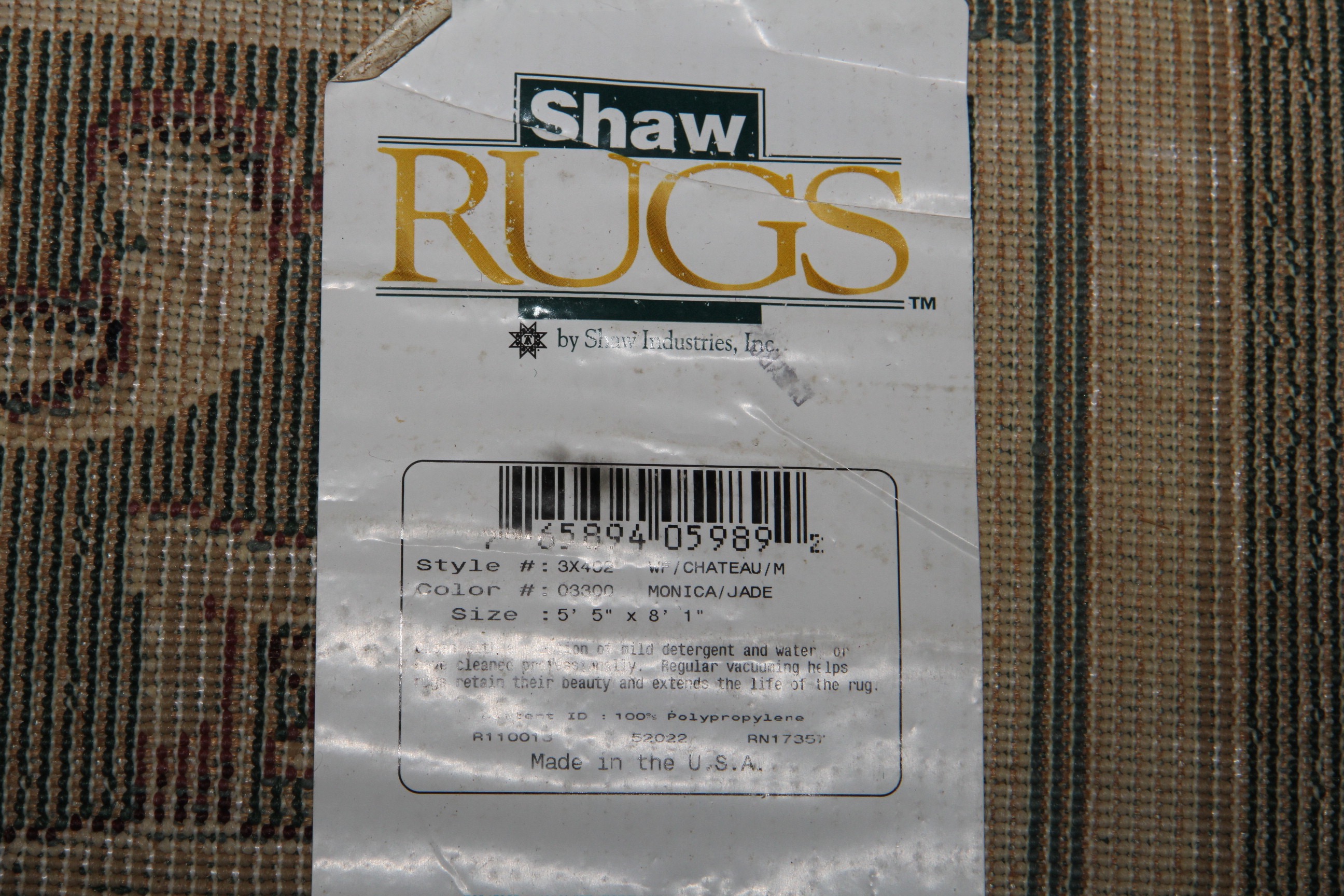 Machine Made Savonnerie Style Area Rug by Shaw Industries