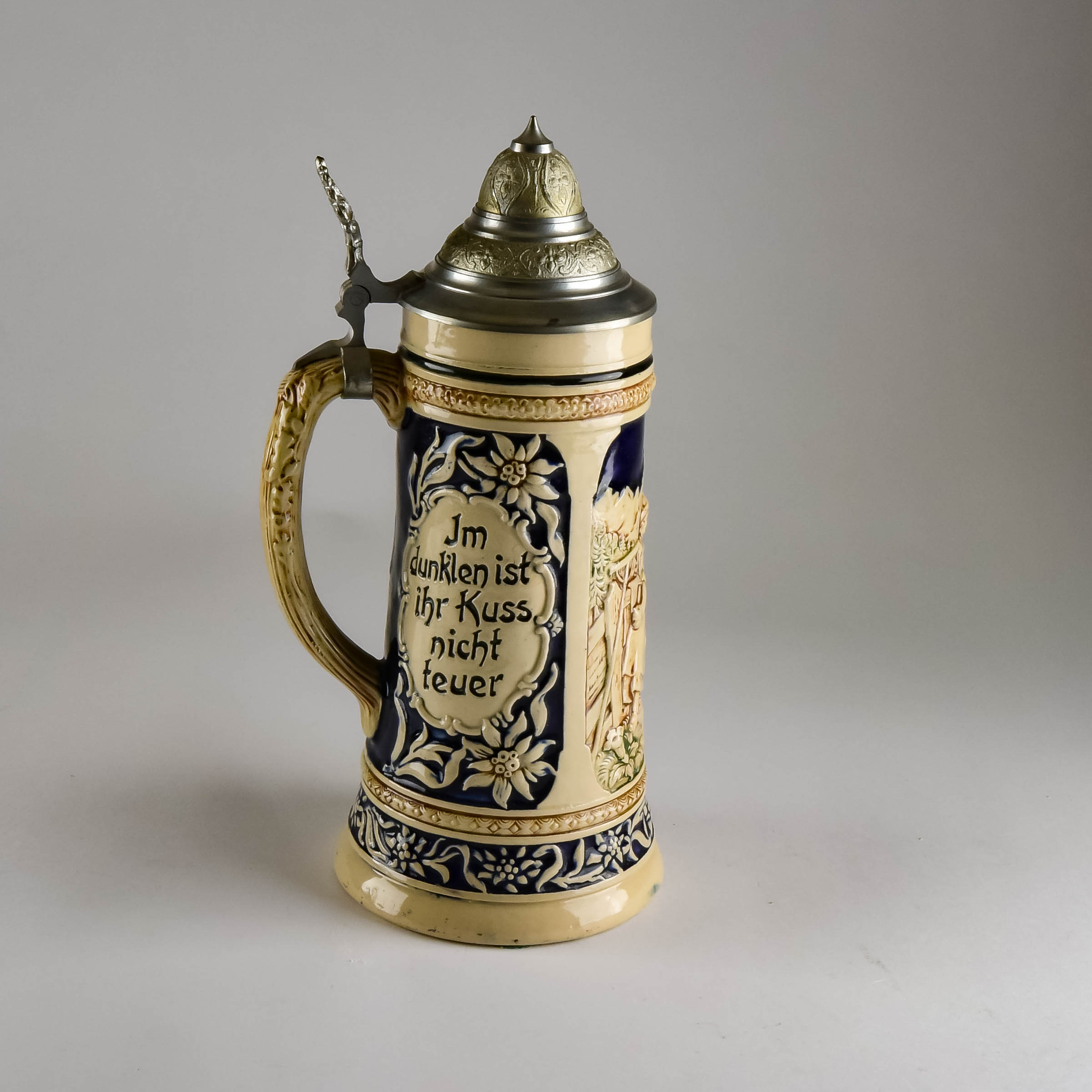 Large Ceramic German Beer Stein