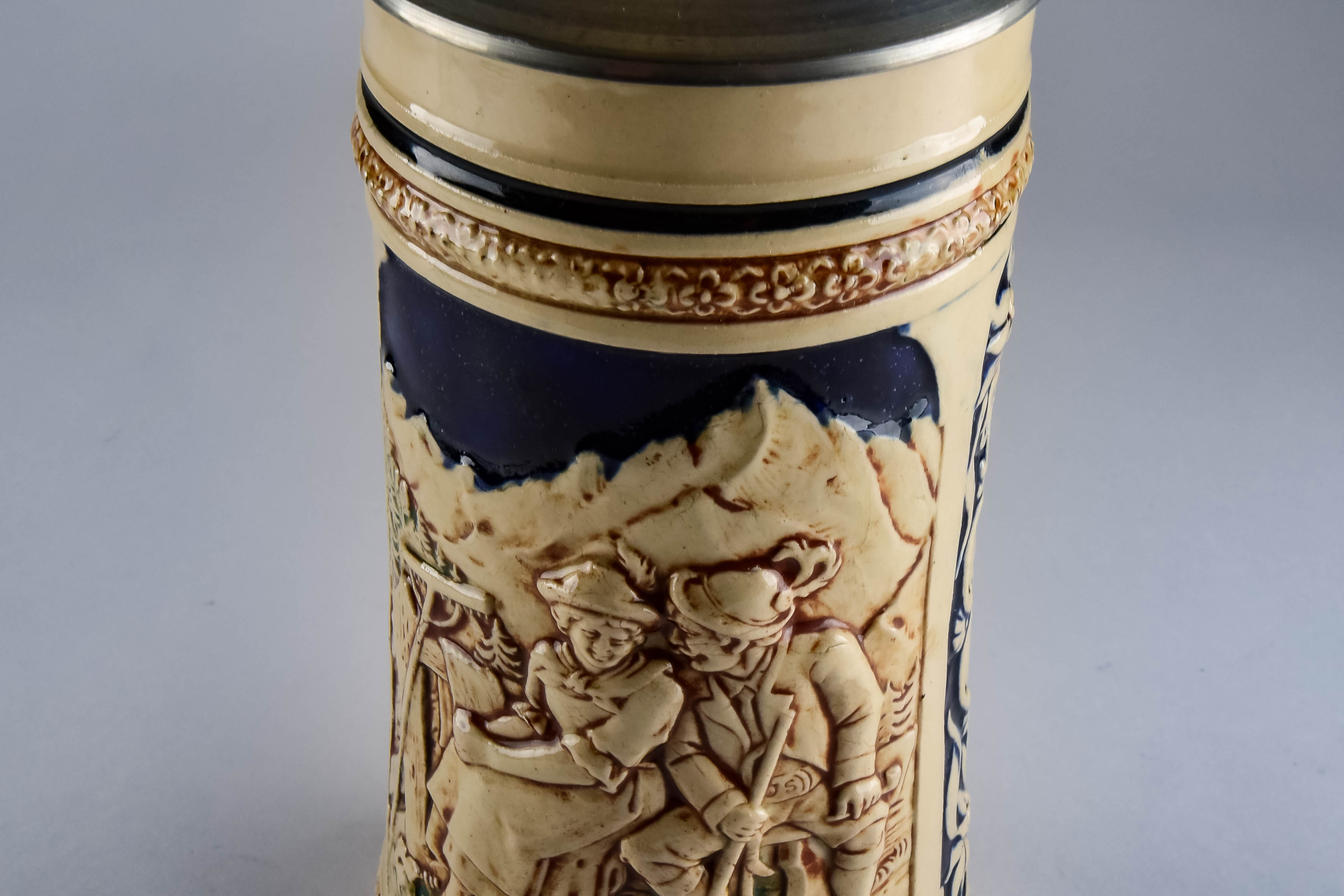 Large Ceramic German Beer Stein