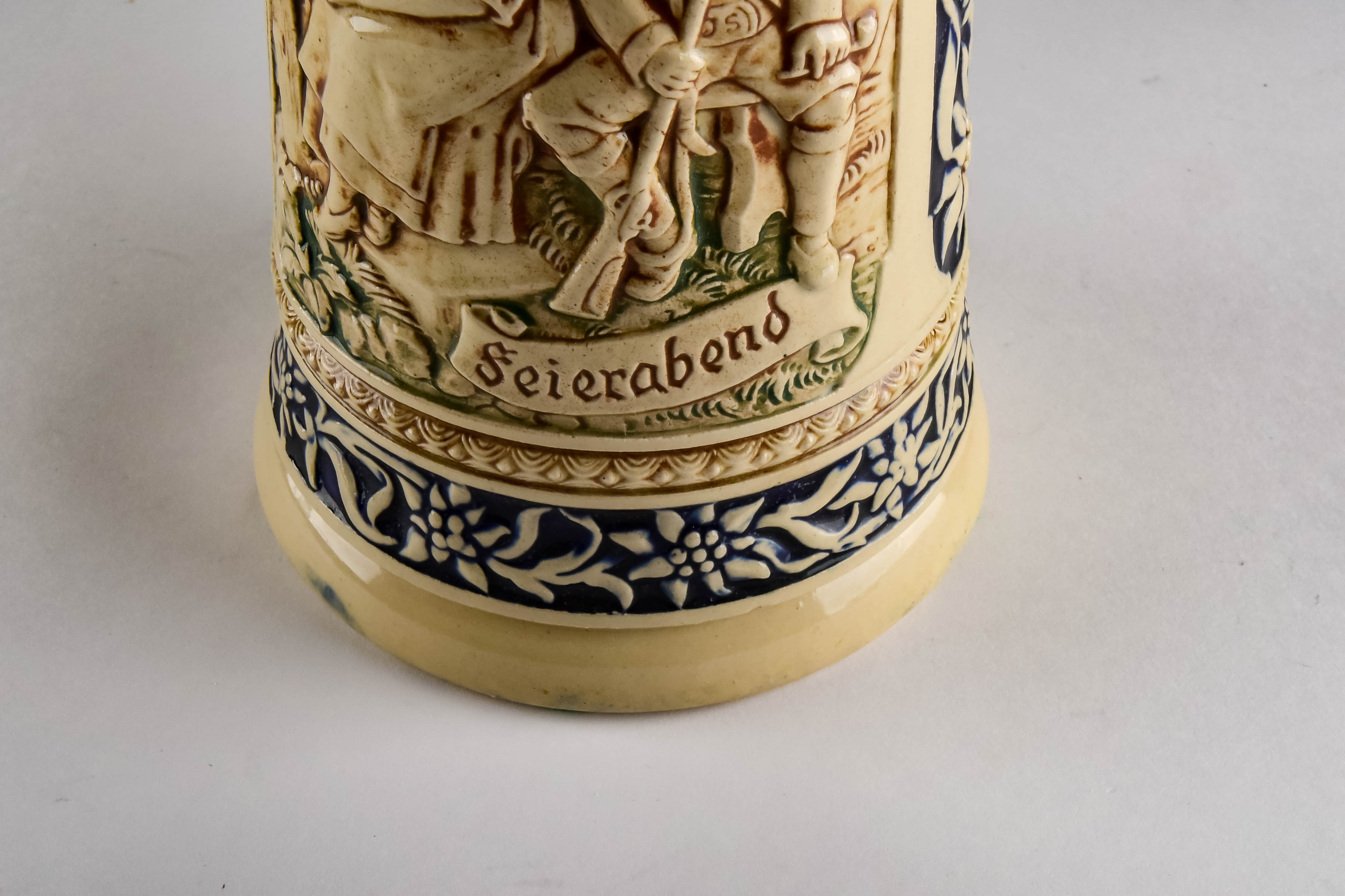 Large Ceramic German Beer Stein