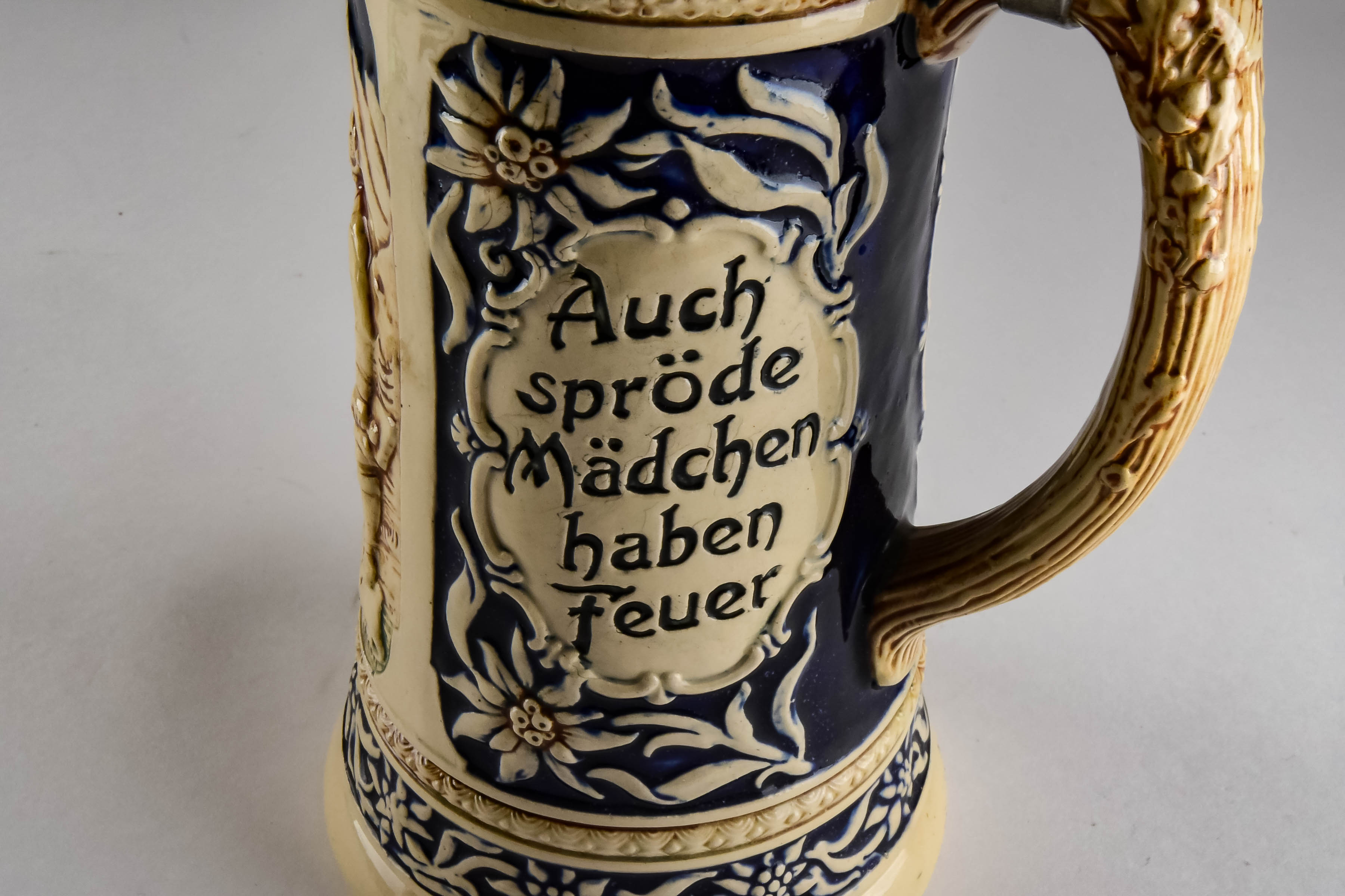 Large Ceramic German Beer Stein