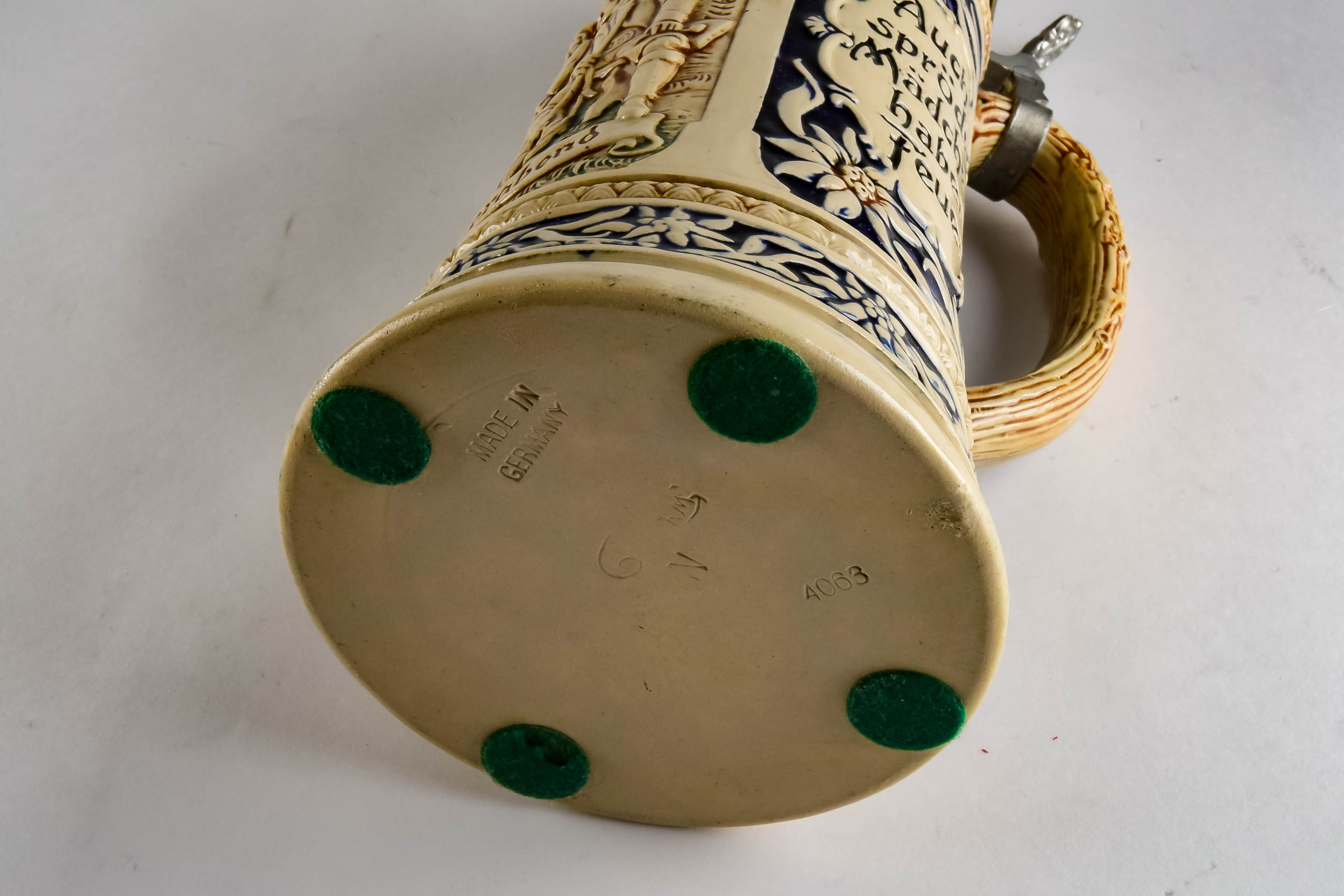 Large Ceramic German Beer Stein