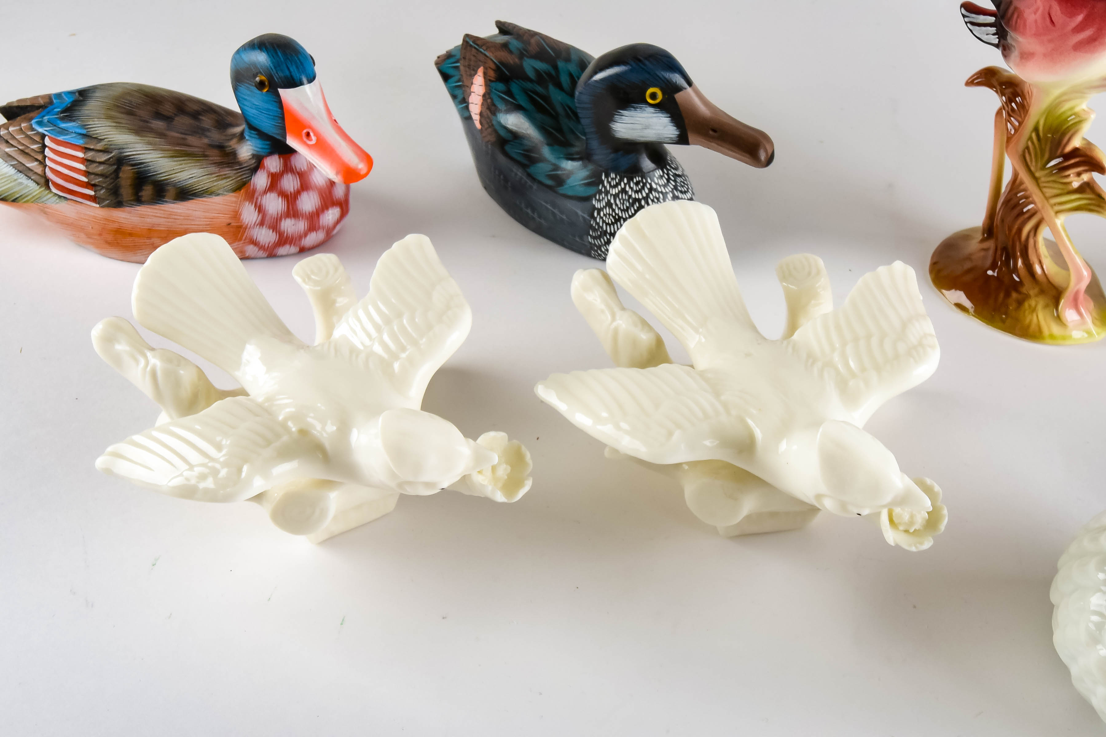 Collection of Ceramic Birds
