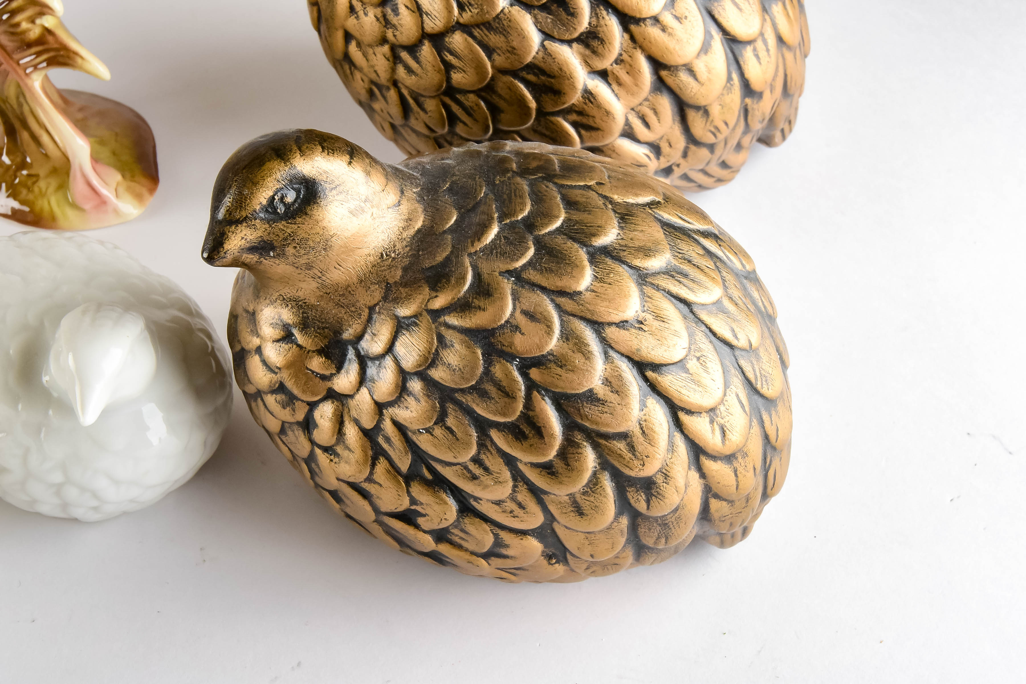 Collection of Ceramic Birds