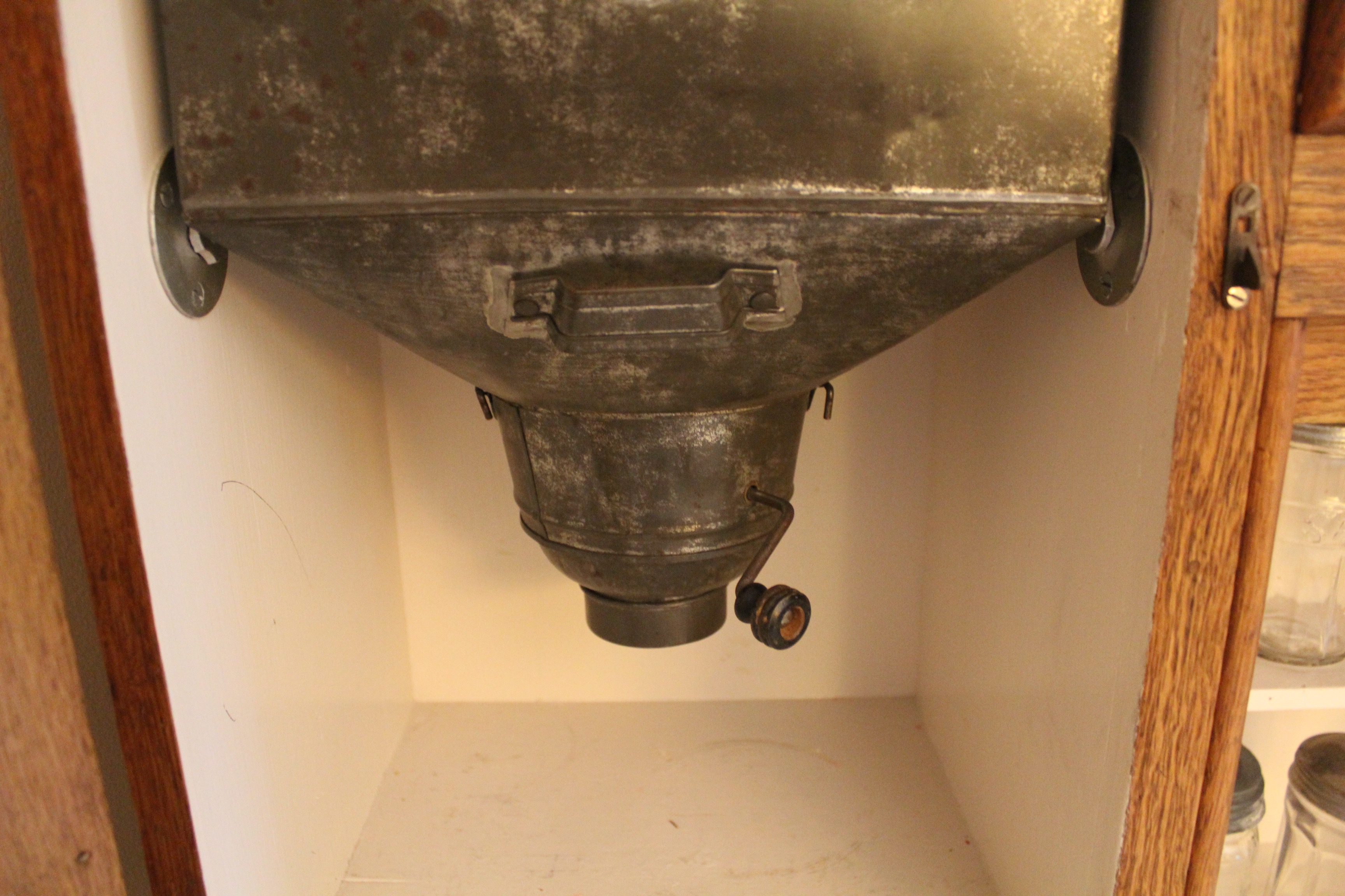 Antique Biederman Hoosier Cabinet