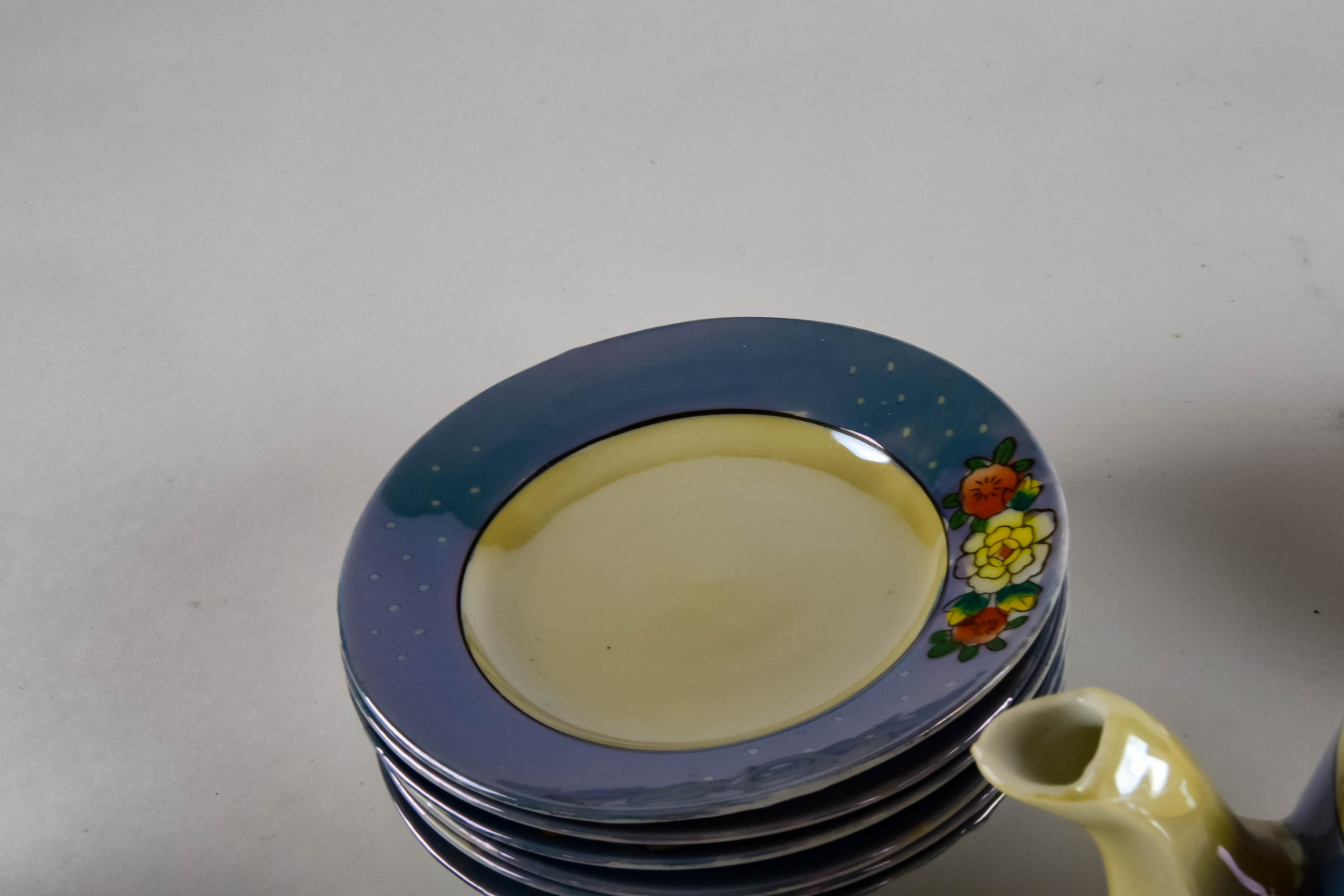 Vintage Children's Lustreware Tea Set