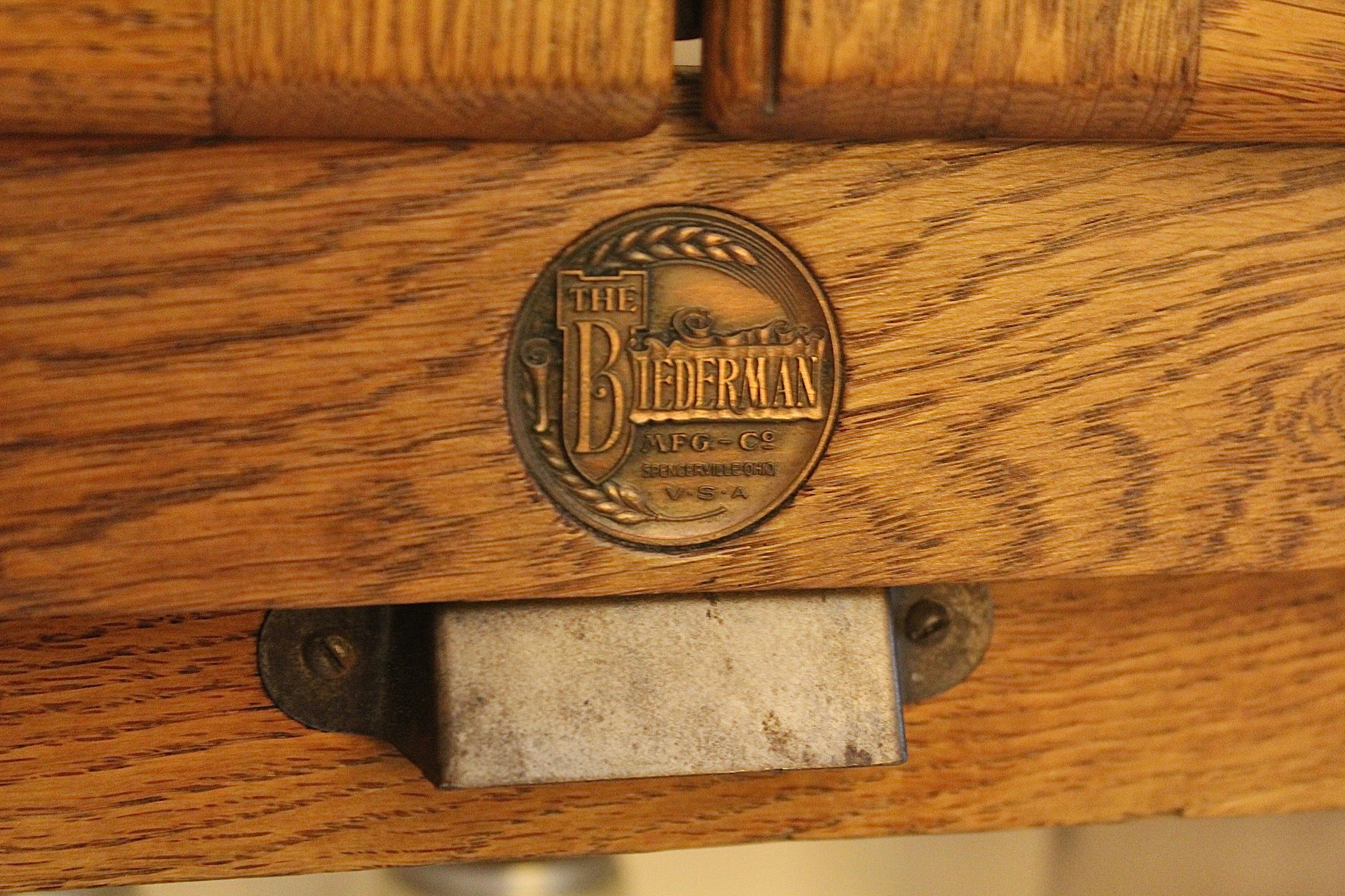 Antique Biederman Hoosier Cabinet