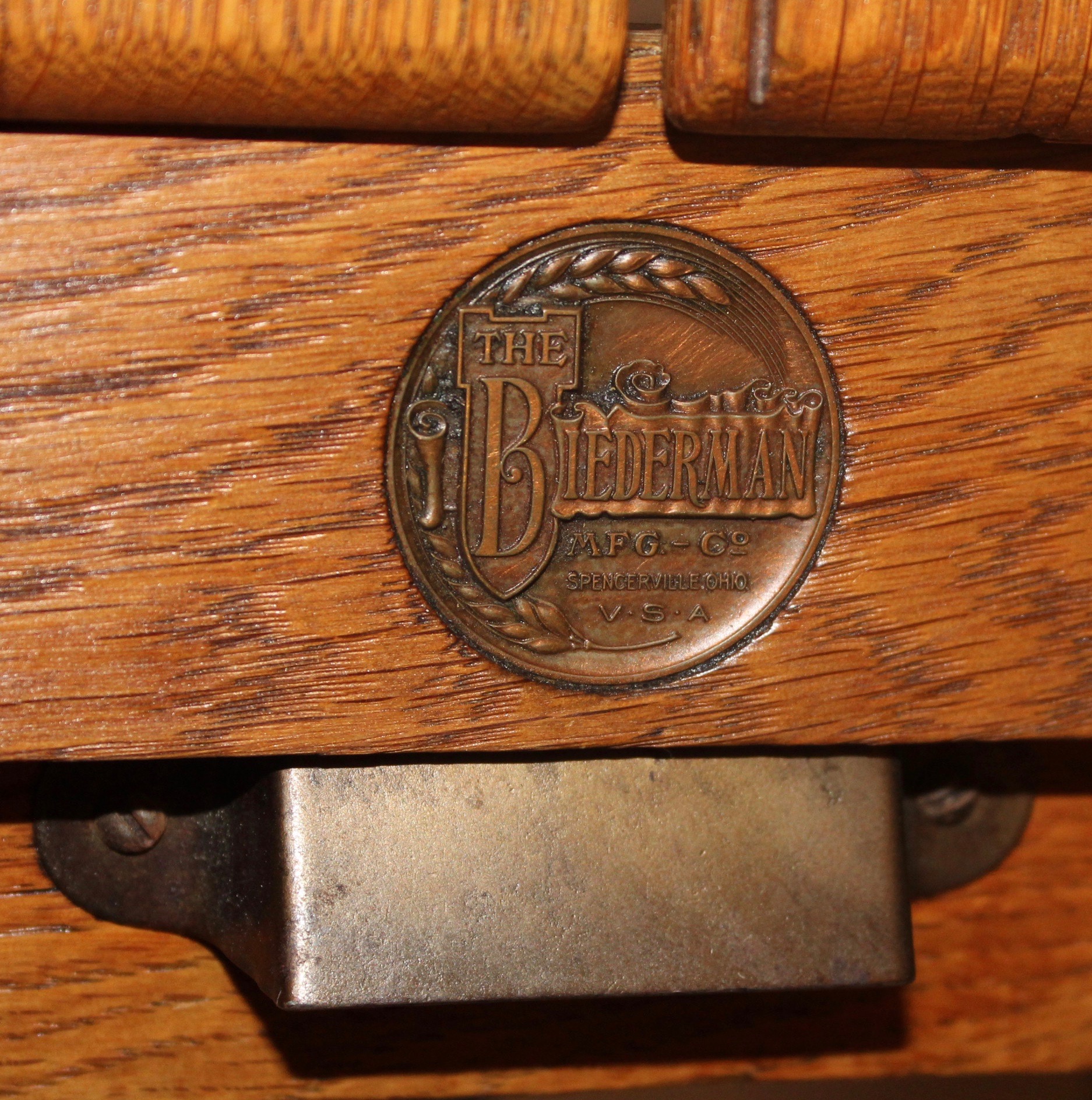 Antique Biederman Hoosier Cabinet