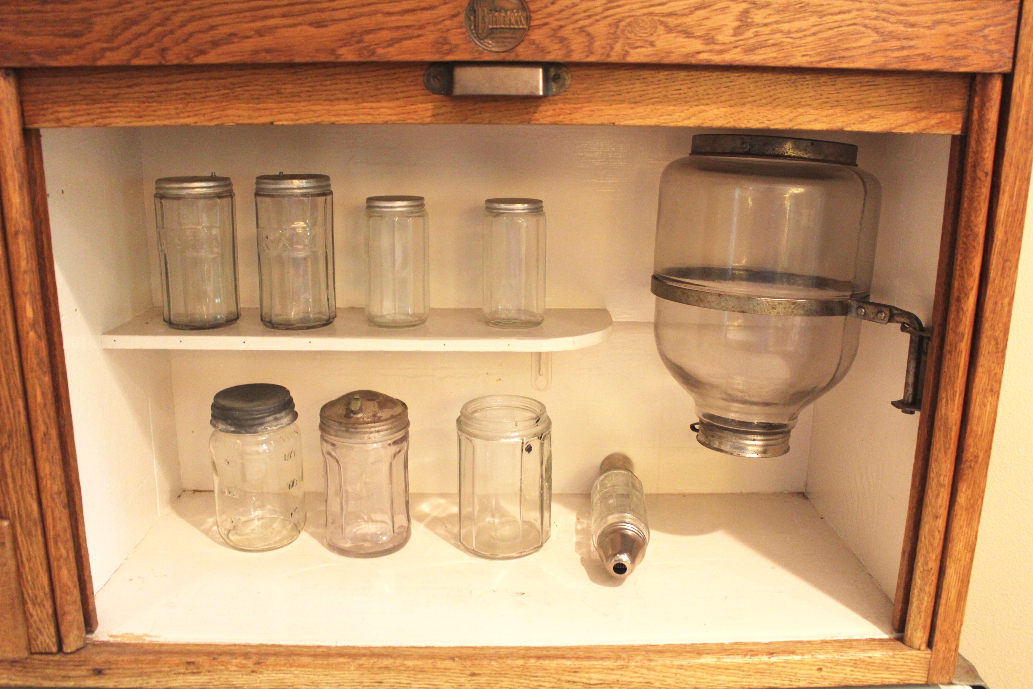 Antique Biederman Hoosier Cabinet