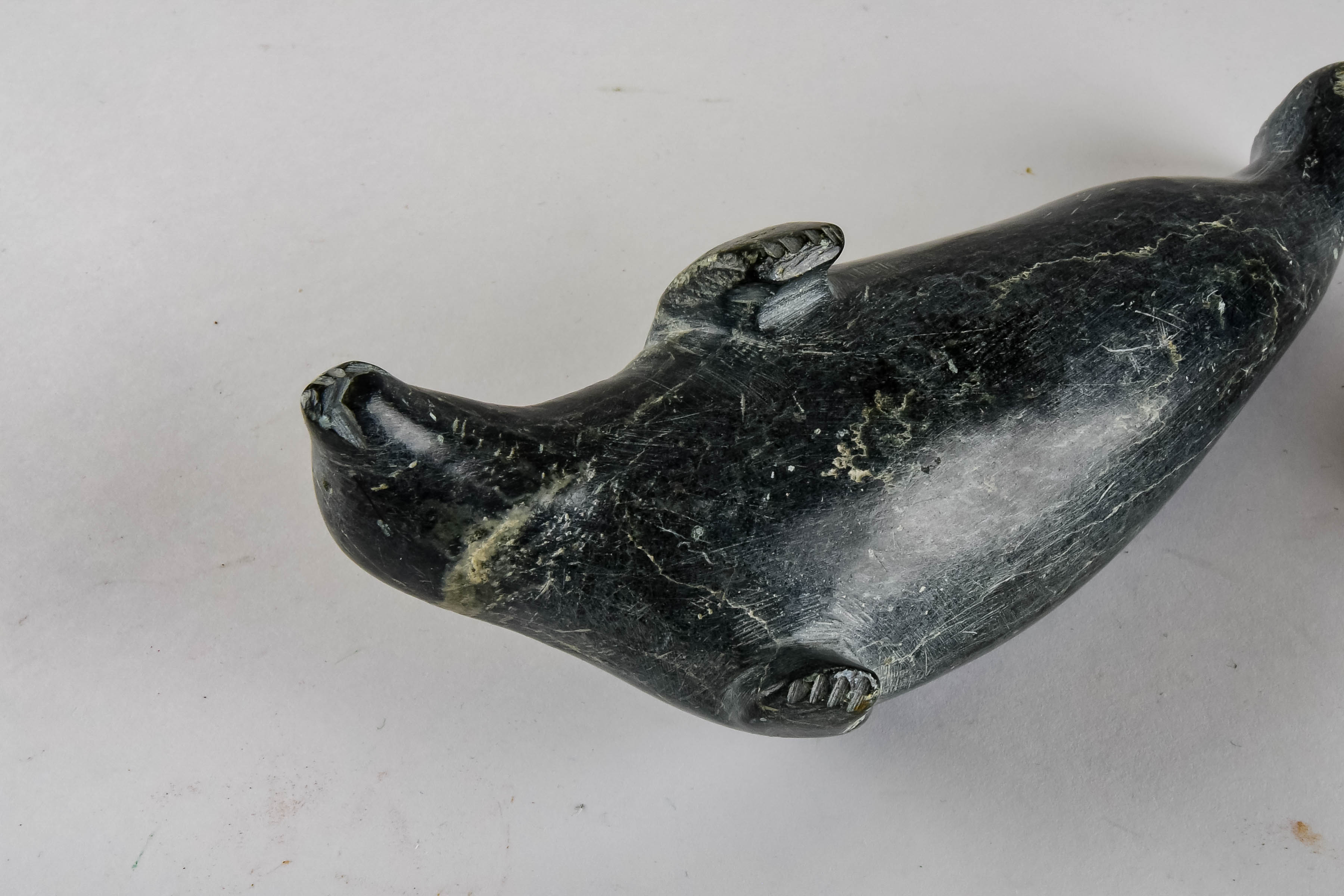 Alaskan Soapstone & Bone Carvings