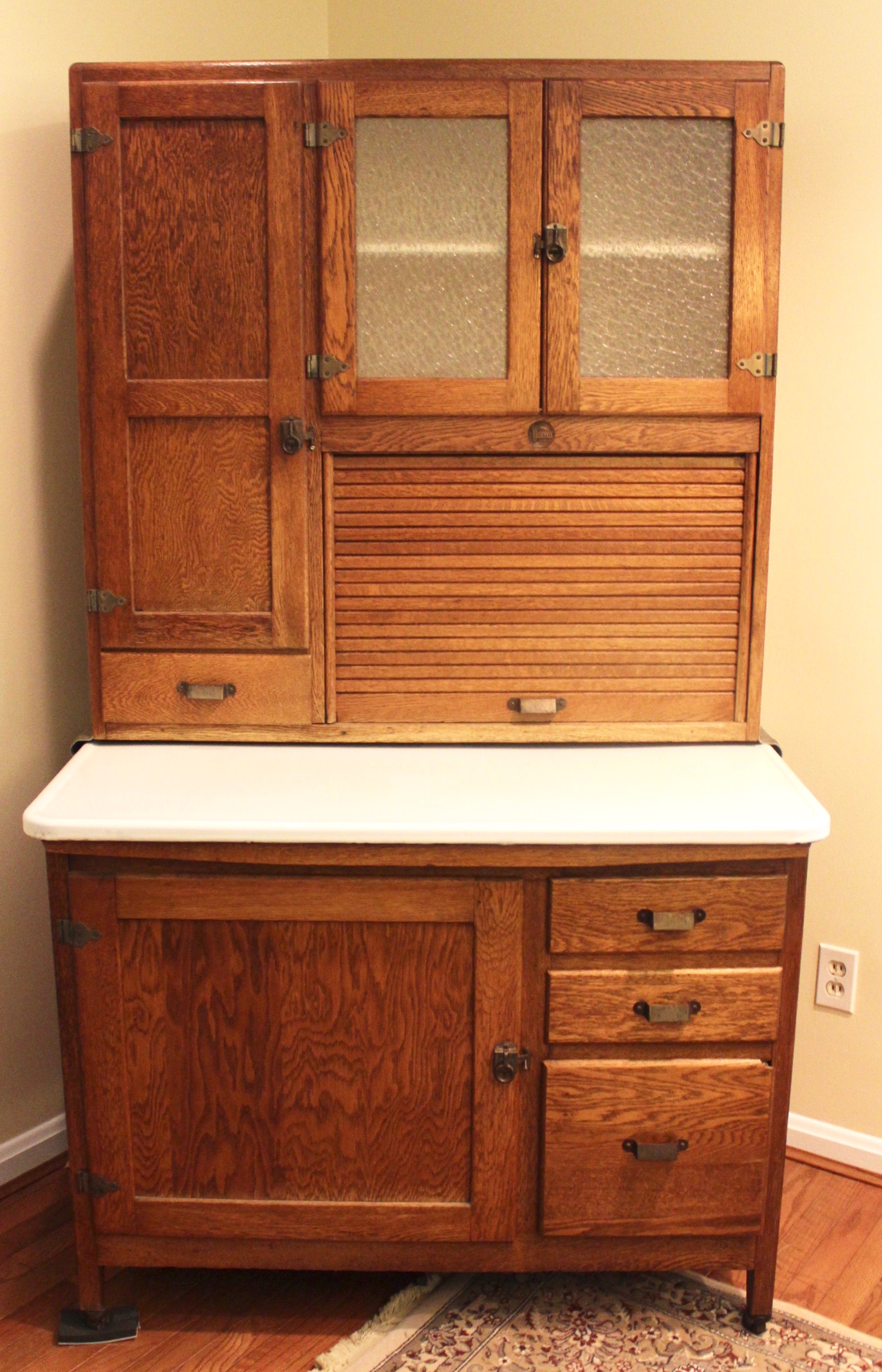 Antique Biederman Hoosier Cabinet