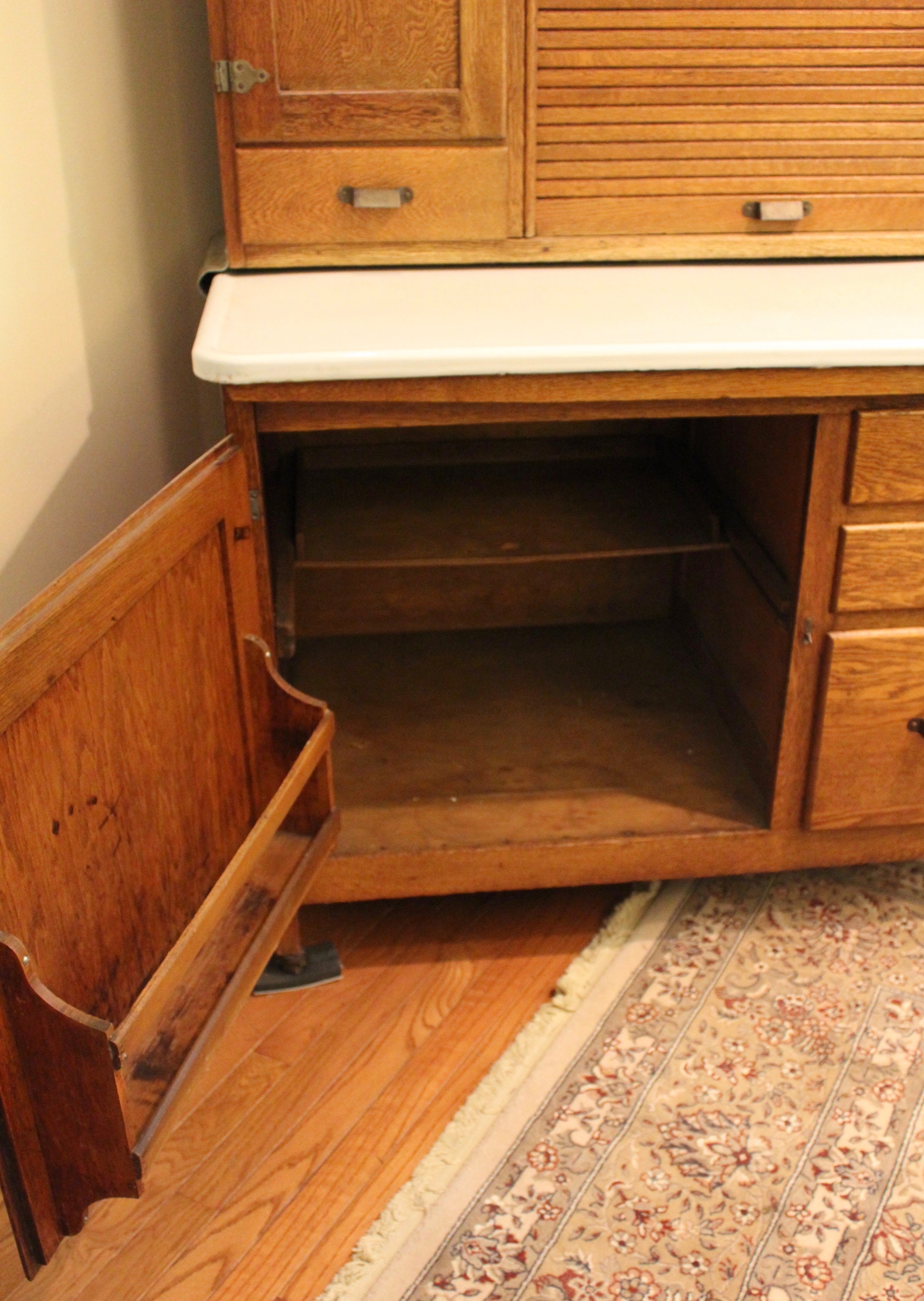 Antique Biederman Hoosier Cabinet