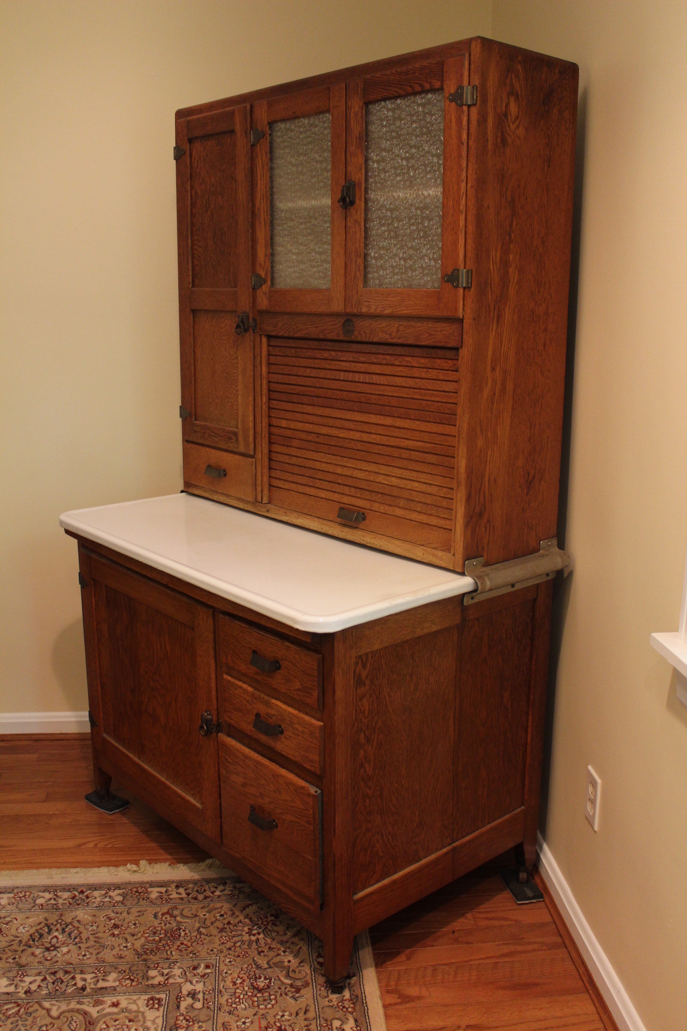 Antique Biederman Hoosier Cabinet