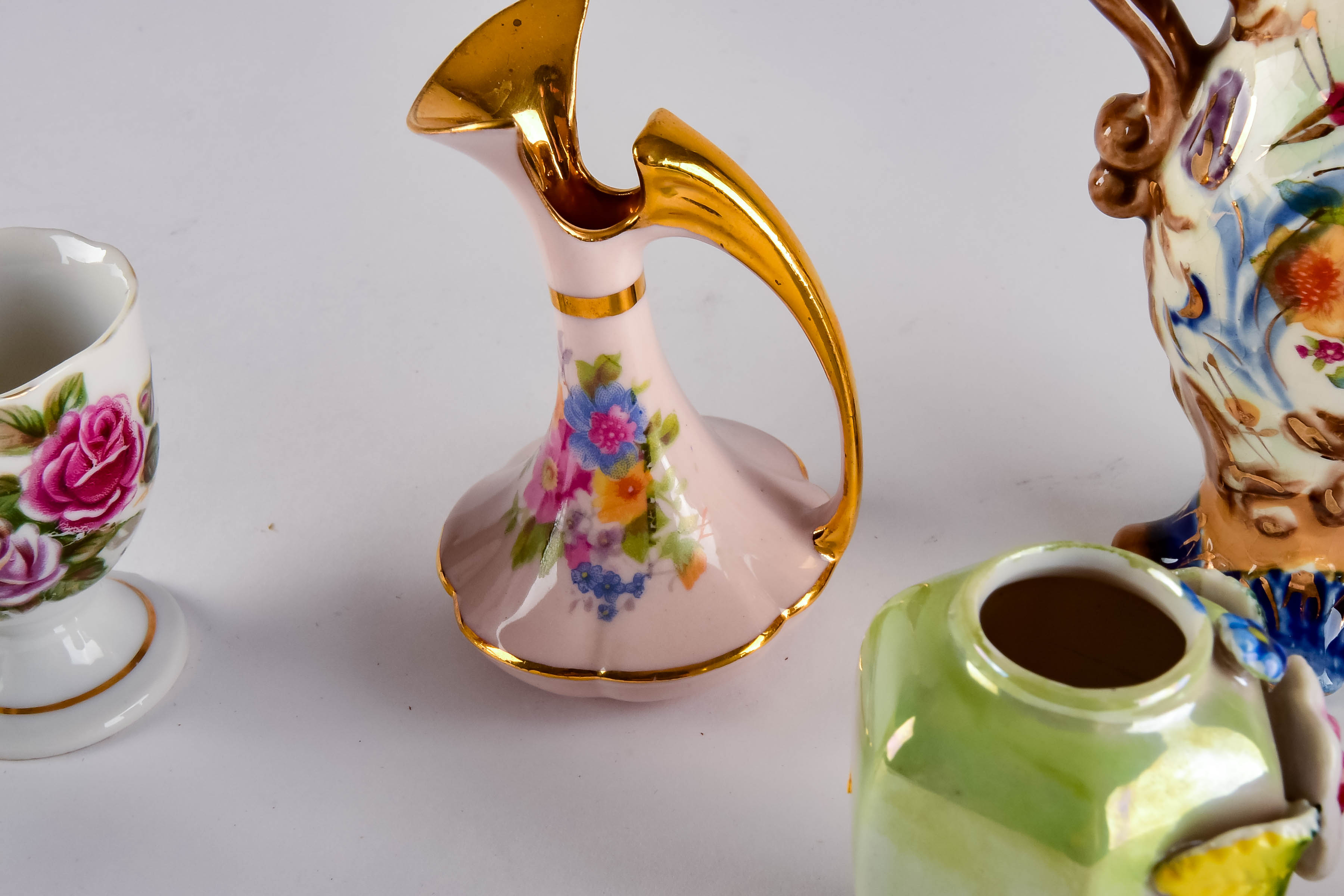 Collection of Decorative Bone China Miniatures