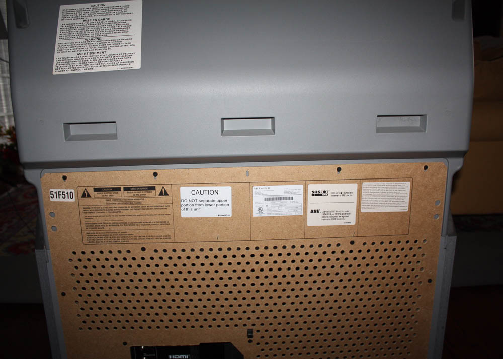 Hitachi 51" HDTV With 24 Watt Surround Sound