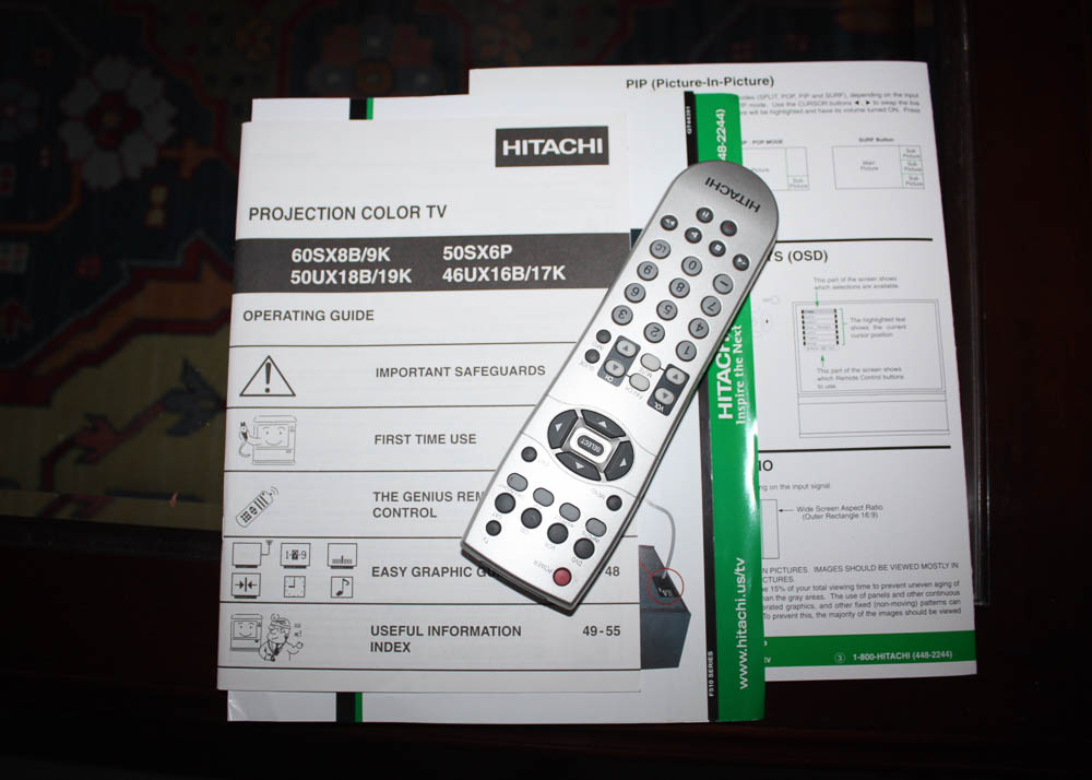 Hitachi 51" HDTV With 24 Watt Surround Sound