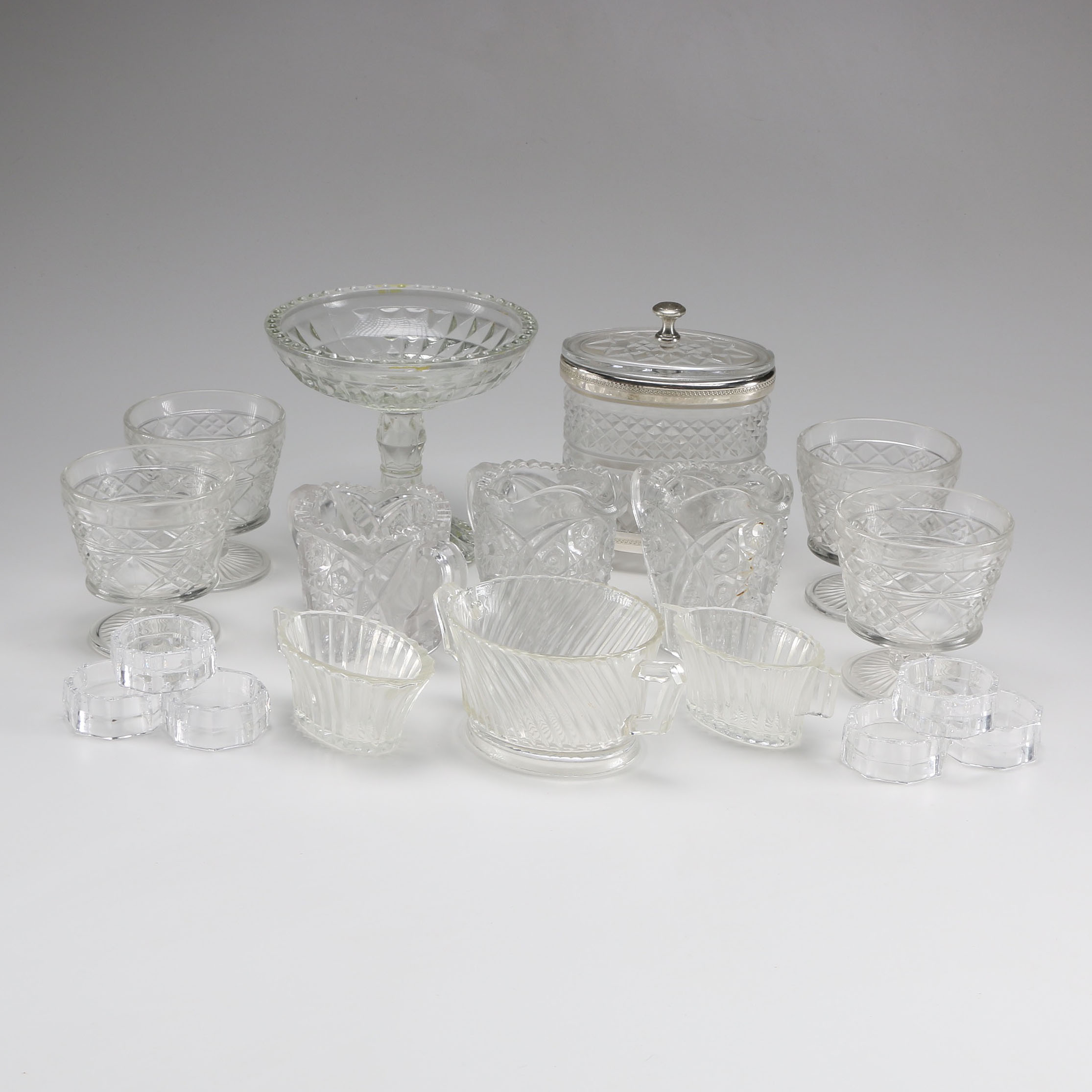 Assortment of Glass Serving-Ware
