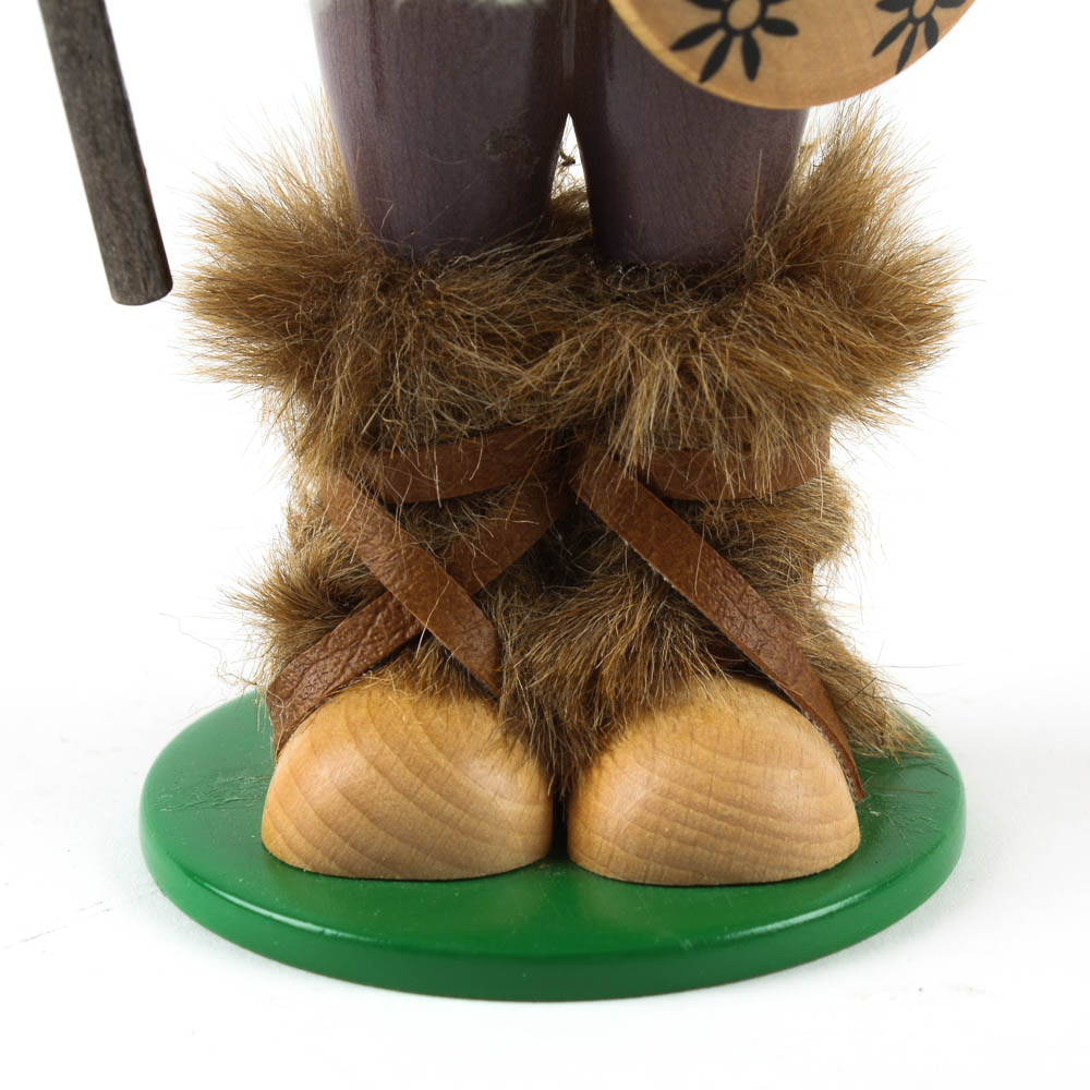 German Steinbach Wooden "Viking" Incense Smoker Figurine